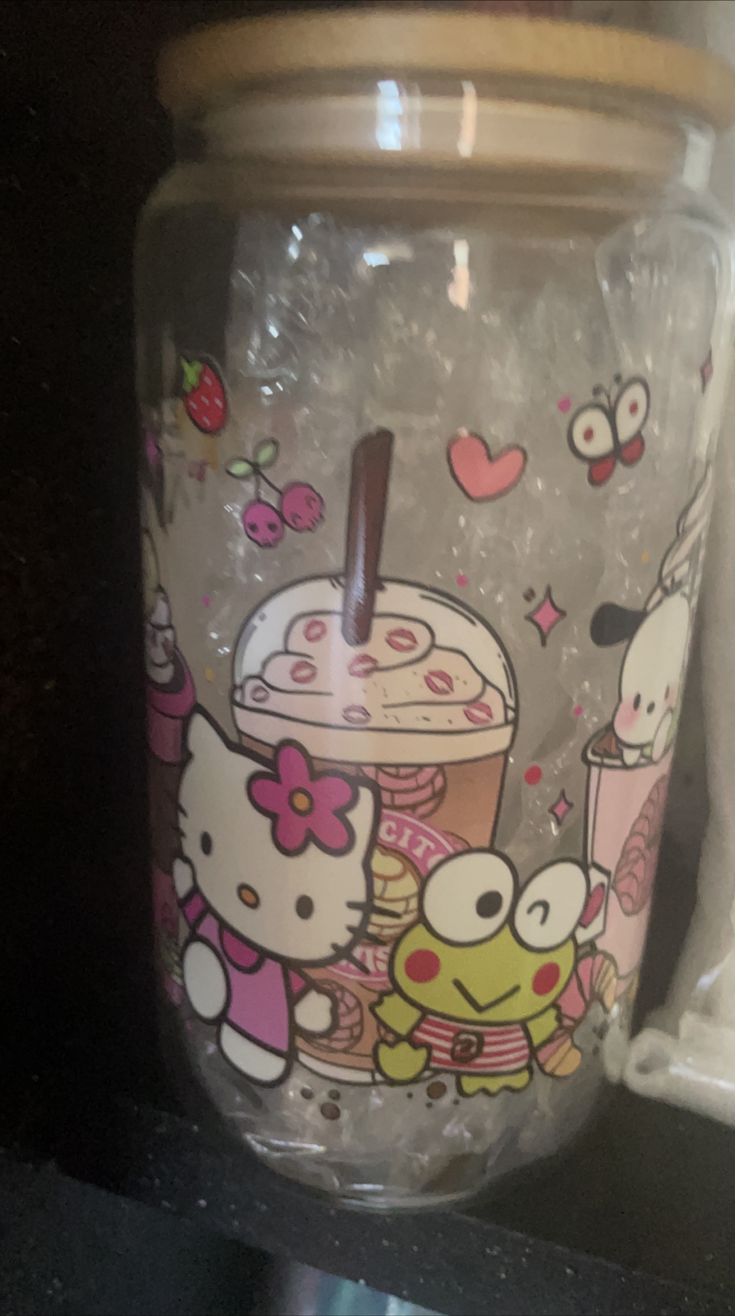 Sanrio Characters Glass Tumbler thumbnail