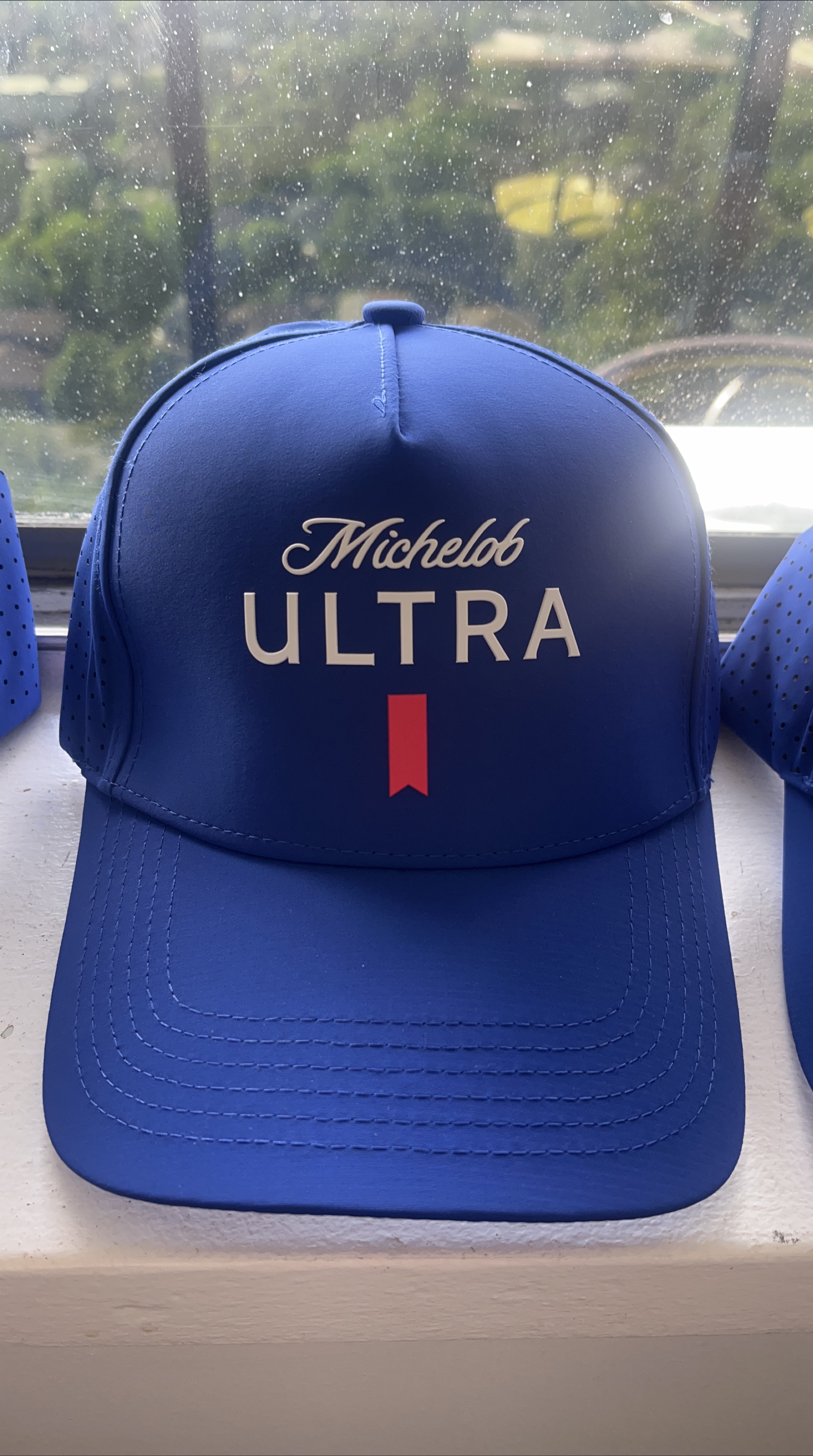 Michelob Ultra Blue Hat I have 3 -for 20 each thumbnail