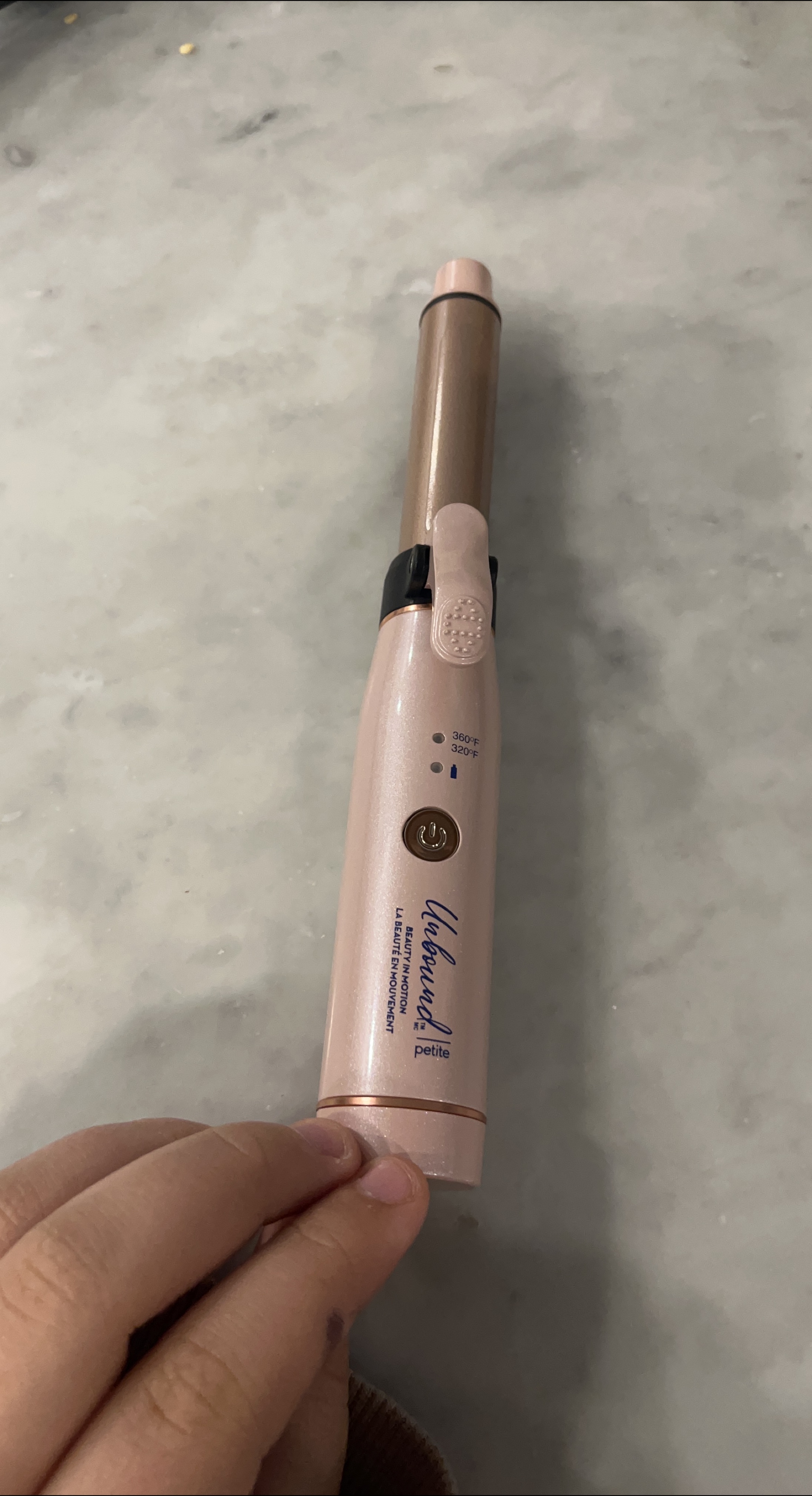 Unbound Cordless Petite Curling Iron thumbnail
