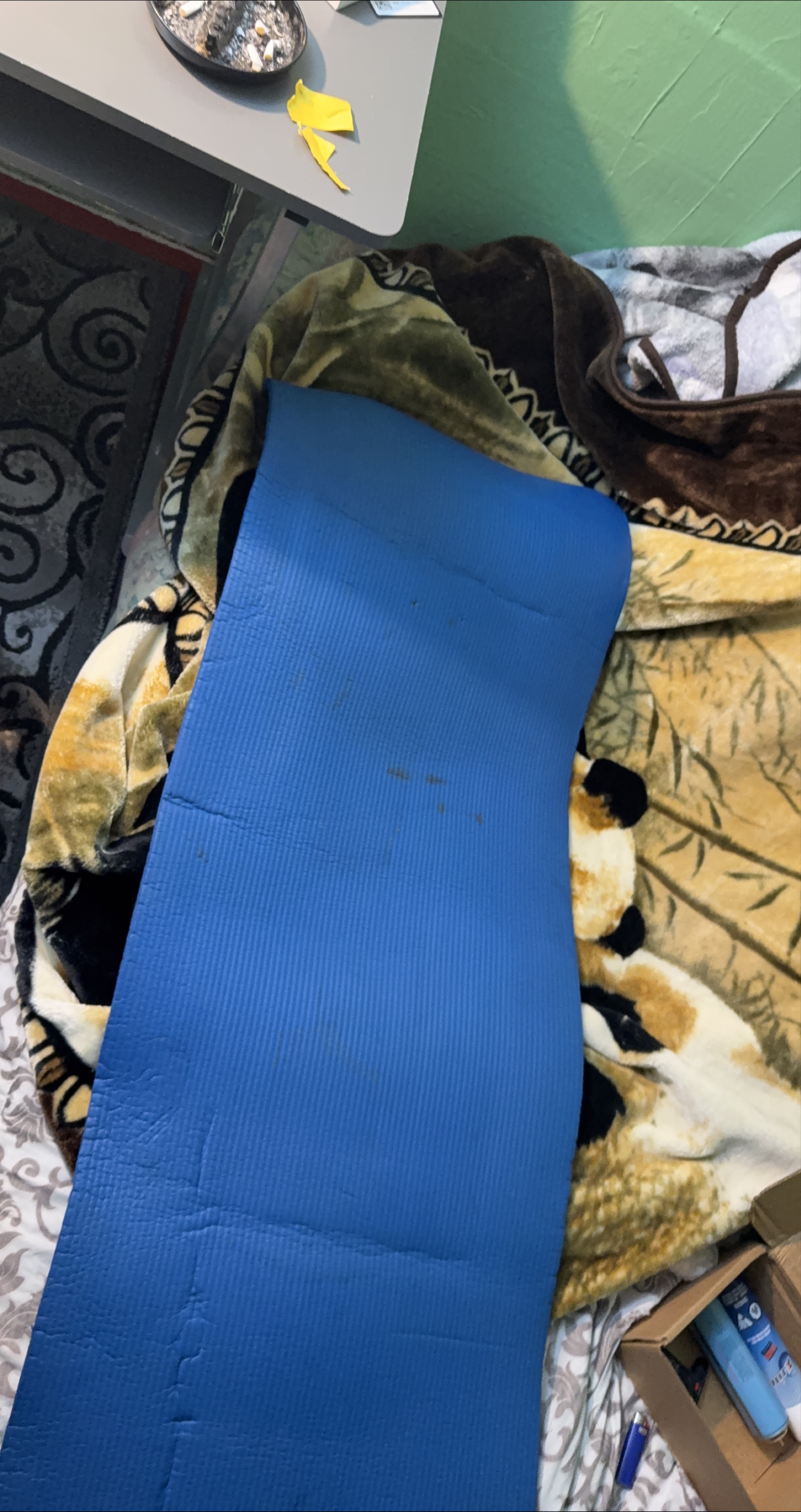 Blue Yoga Mat thumbnail