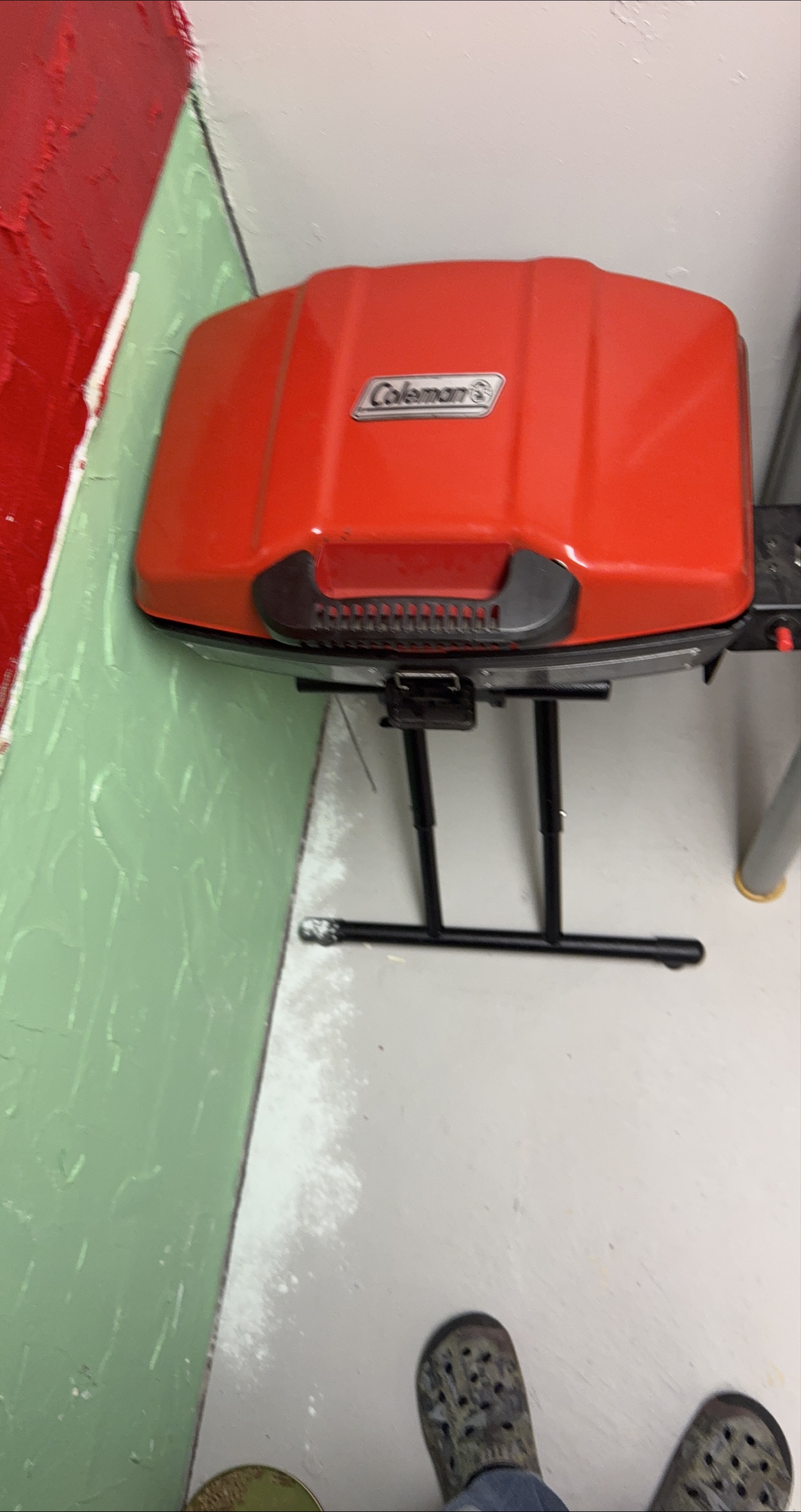 Coleman Portable Grill - Red thumbnail