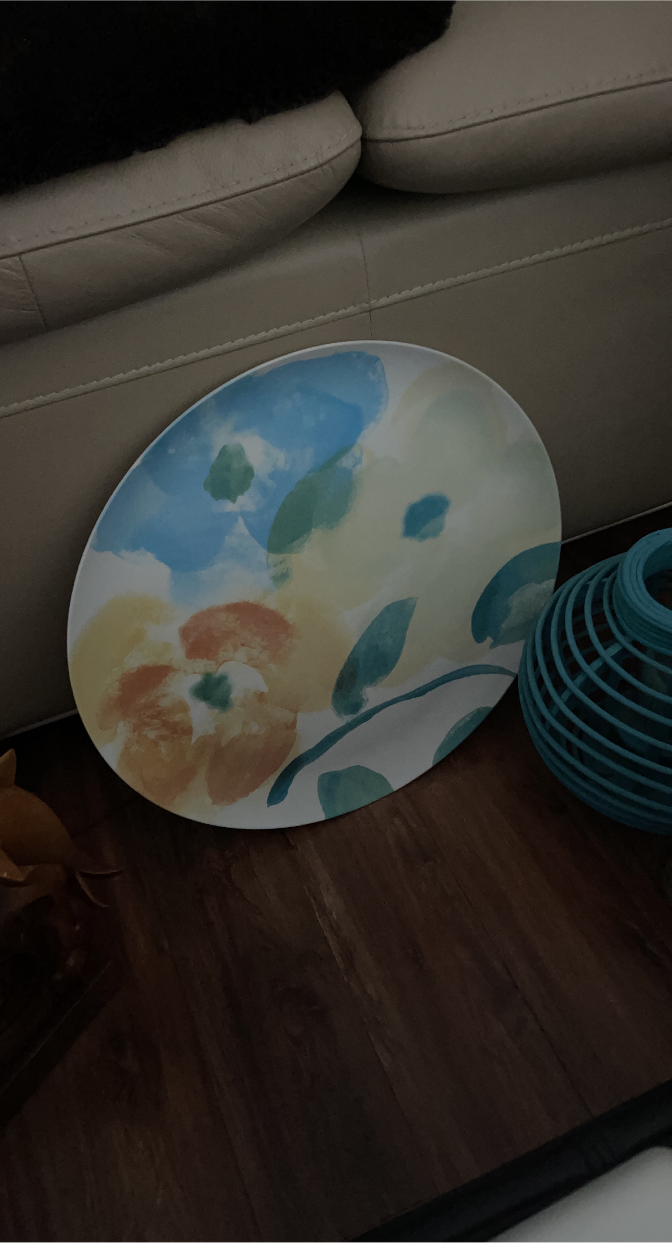Floral Decorative Plate thumbnail