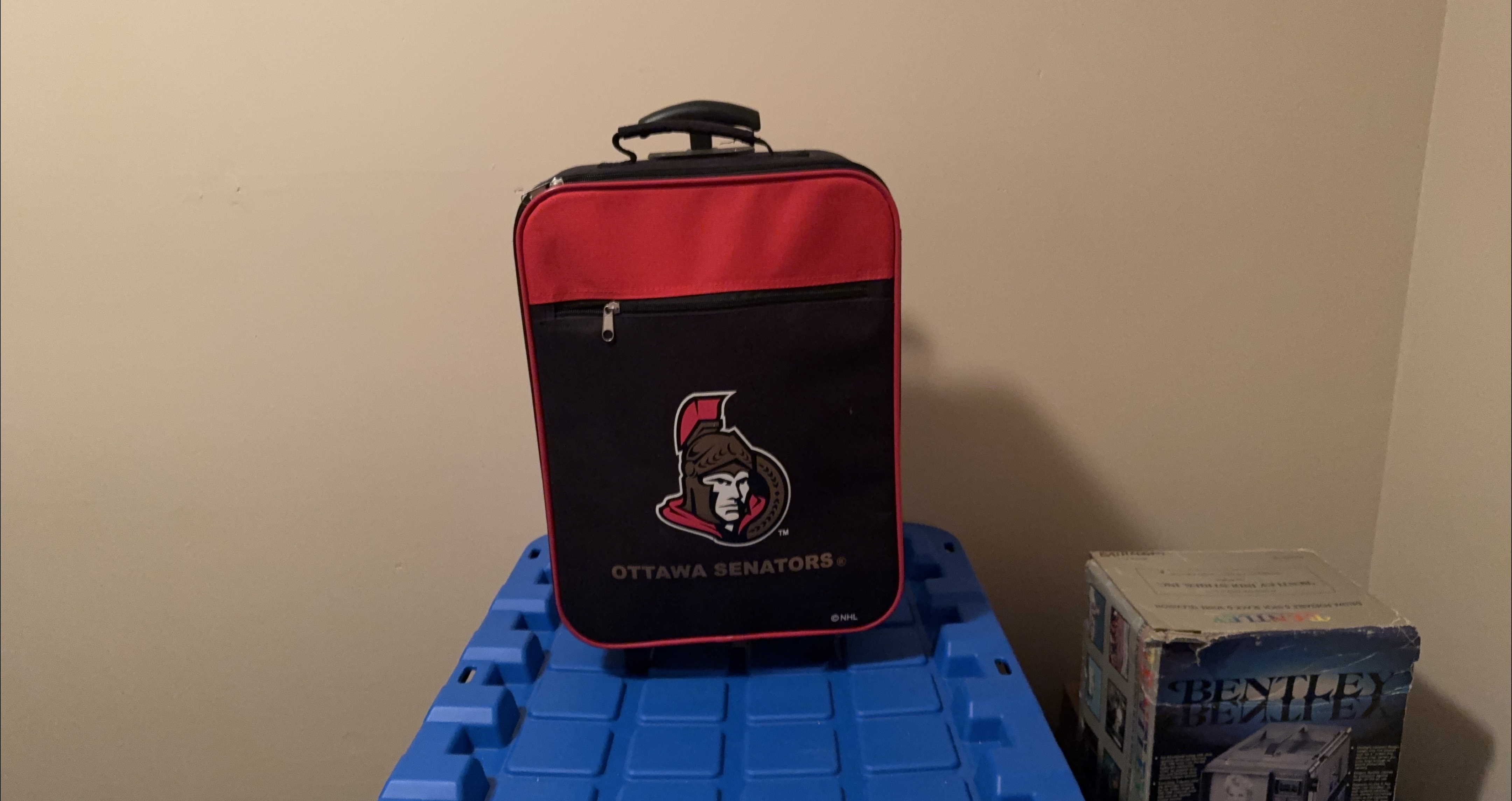 Ottawa Senators Wheeled Carry-On Luggage thumbnail