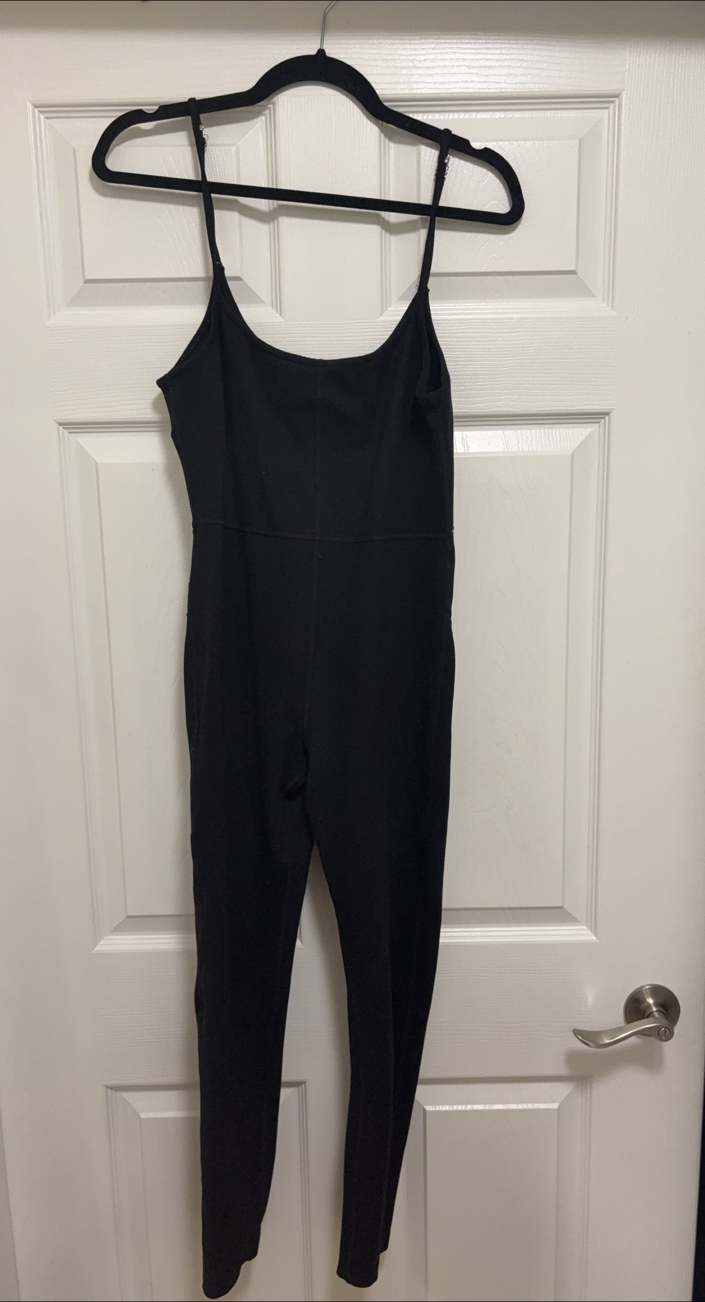 Second Skin Black Jumpsuit - Size M thumbnail