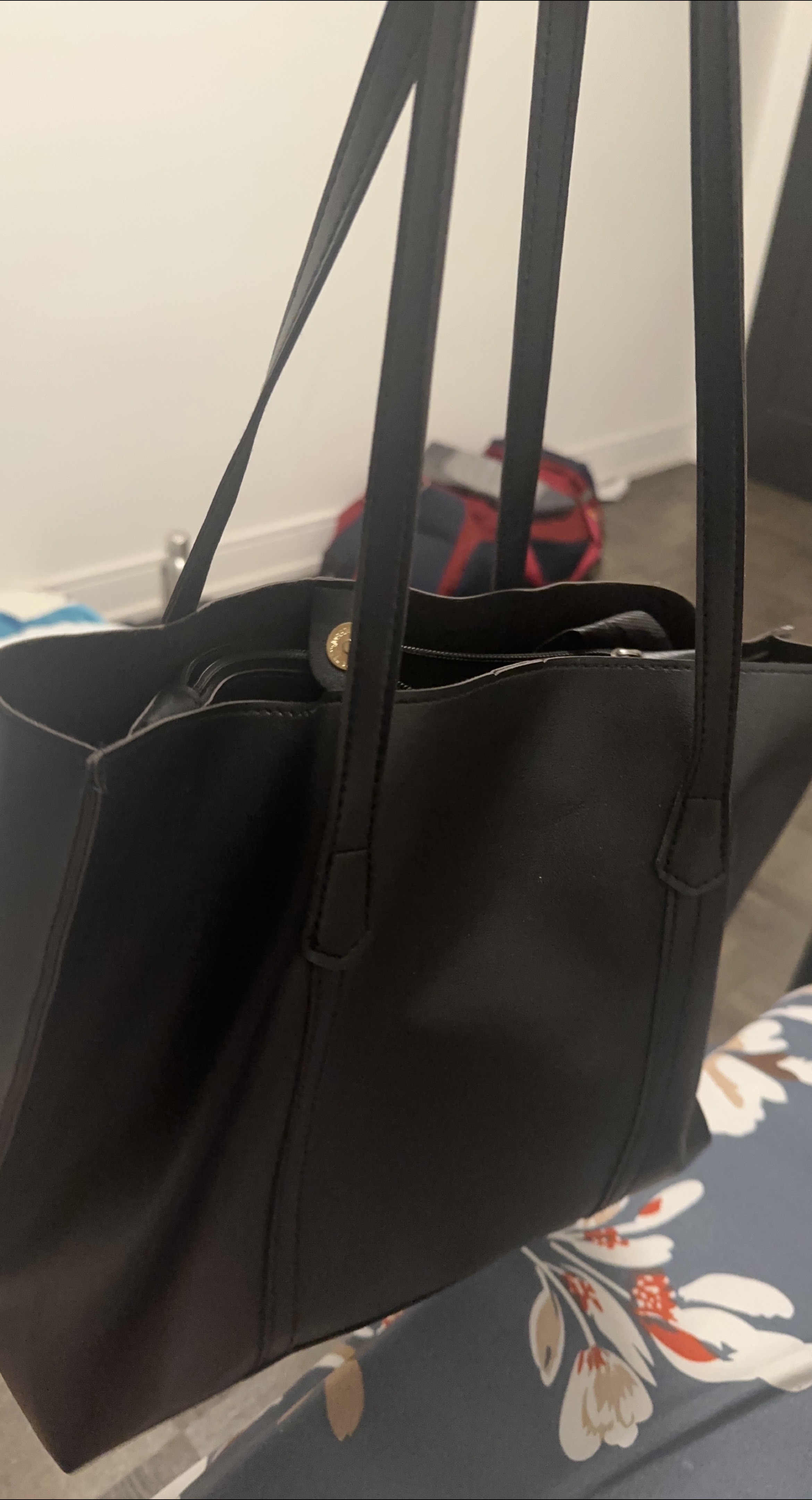Black Tote Bag thumbnail