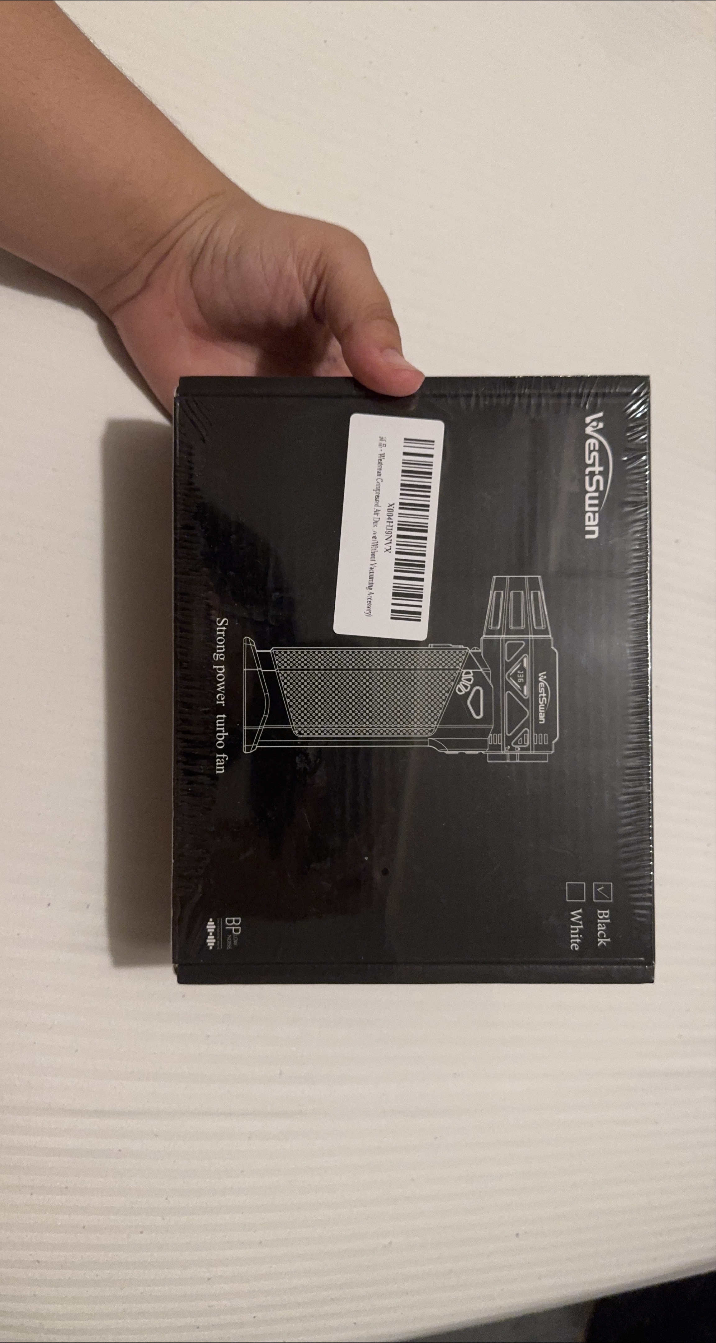 New WestSwan Compressed Air Duster - Black thumbnail
