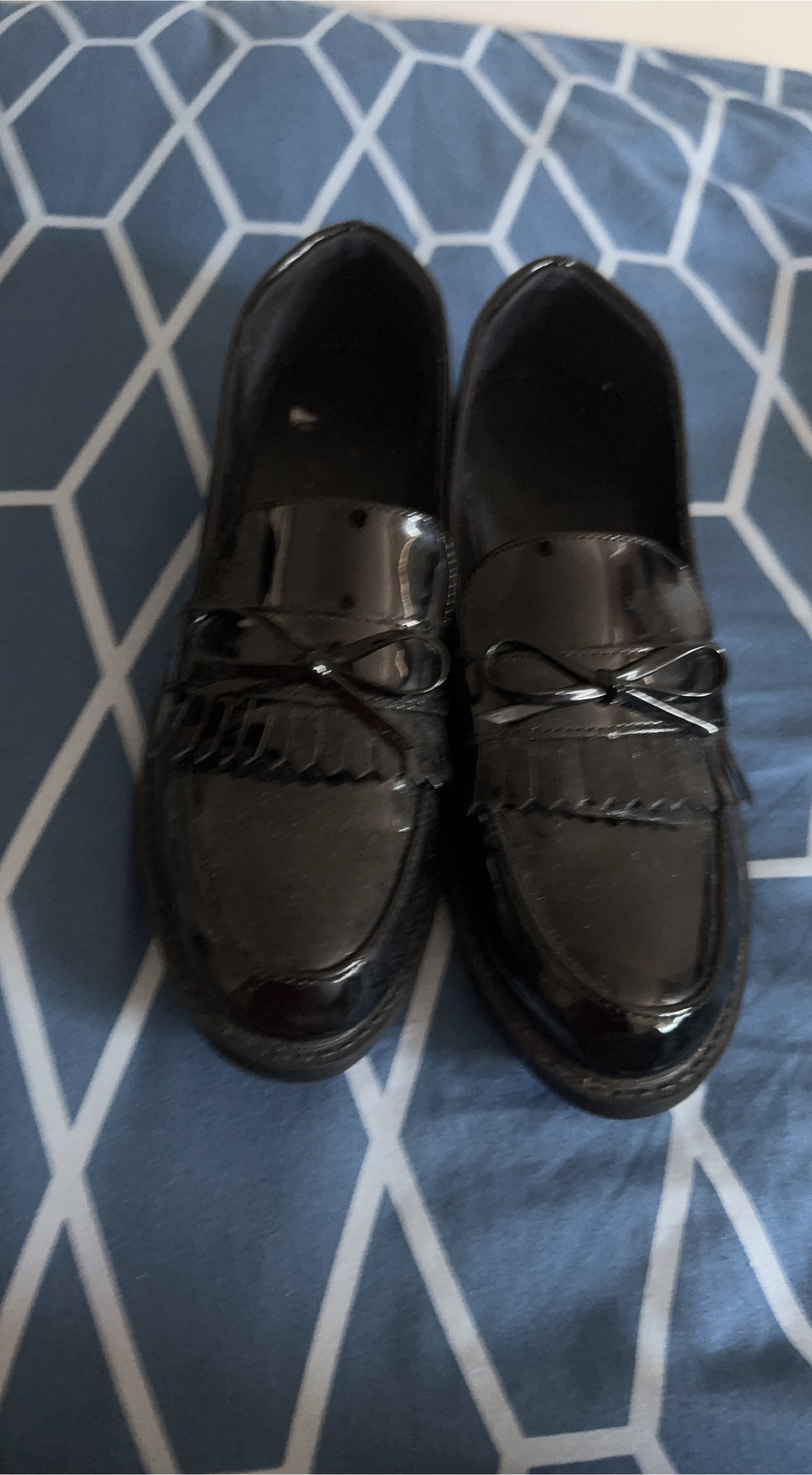 Black Patent Leather Loafers thumbnail