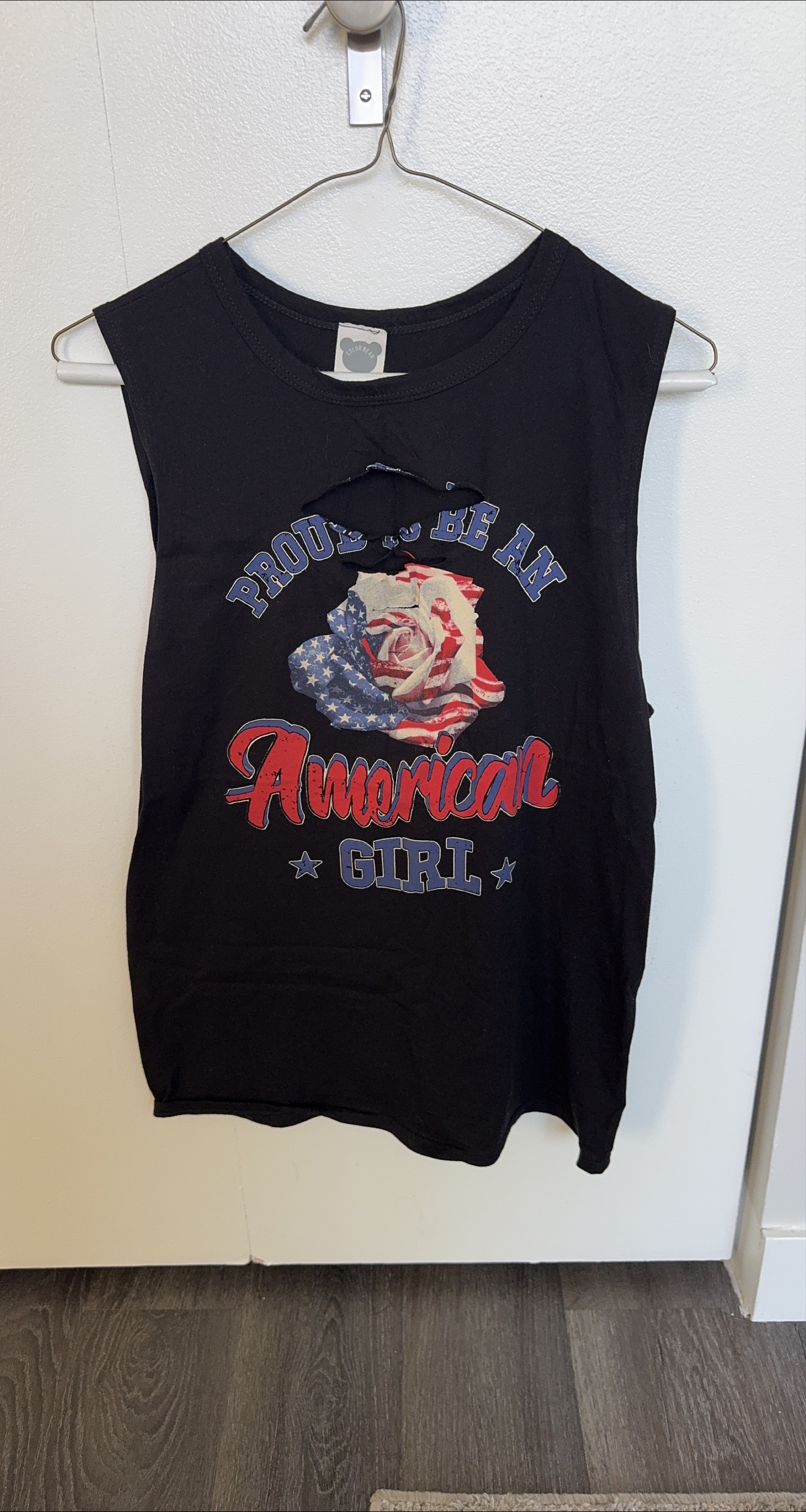 Black American Girl Tank Top thumbnail