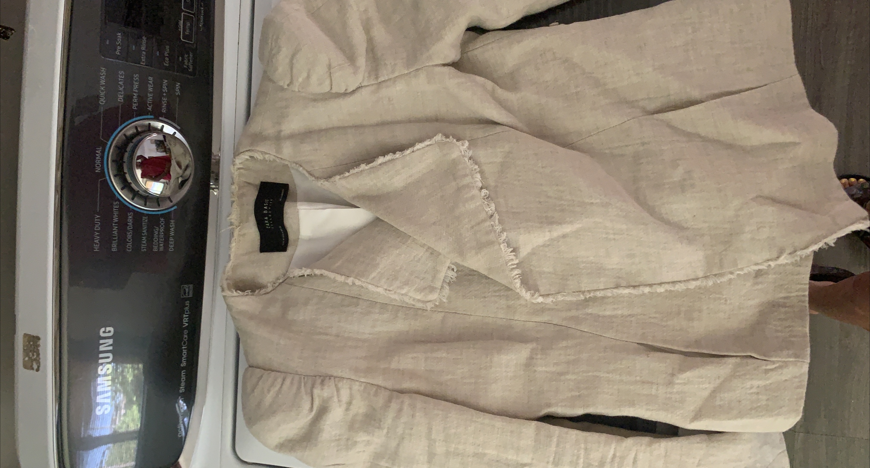 Zara Basic Collection Beige Jacket thumbnail