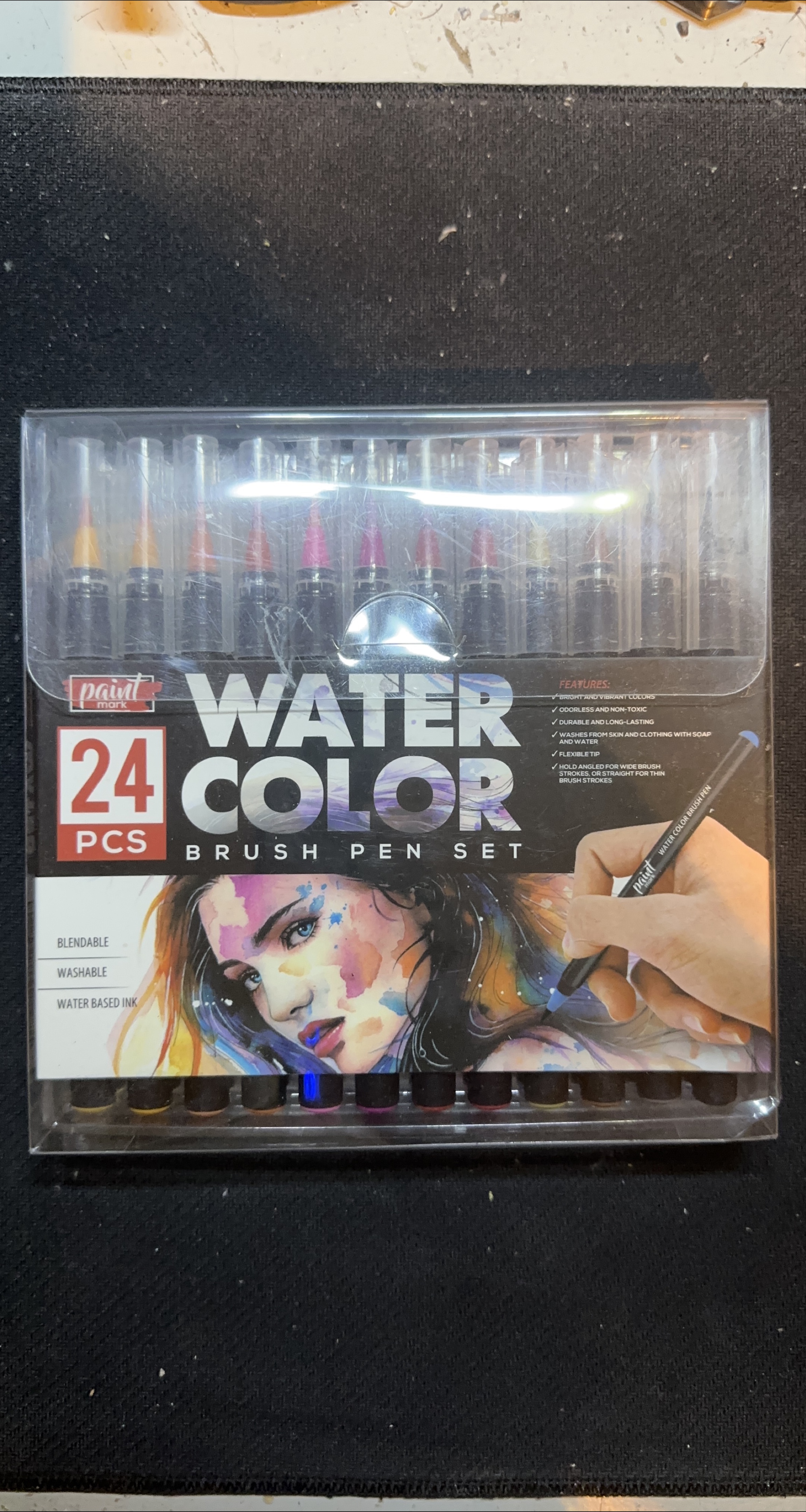 Paint Mark 24 Pcs Water Colour Brush Pen Set thumbnail