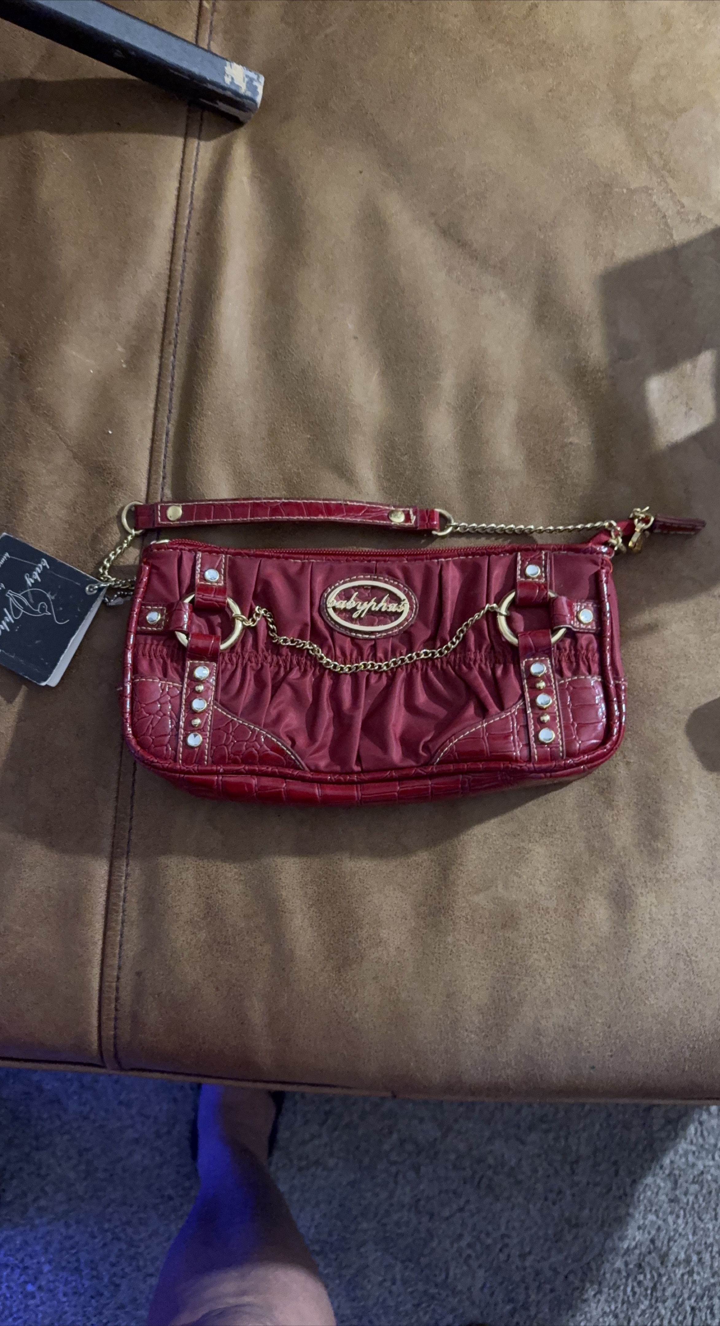 Baby Phat Red Shoulder Bag thumbnail