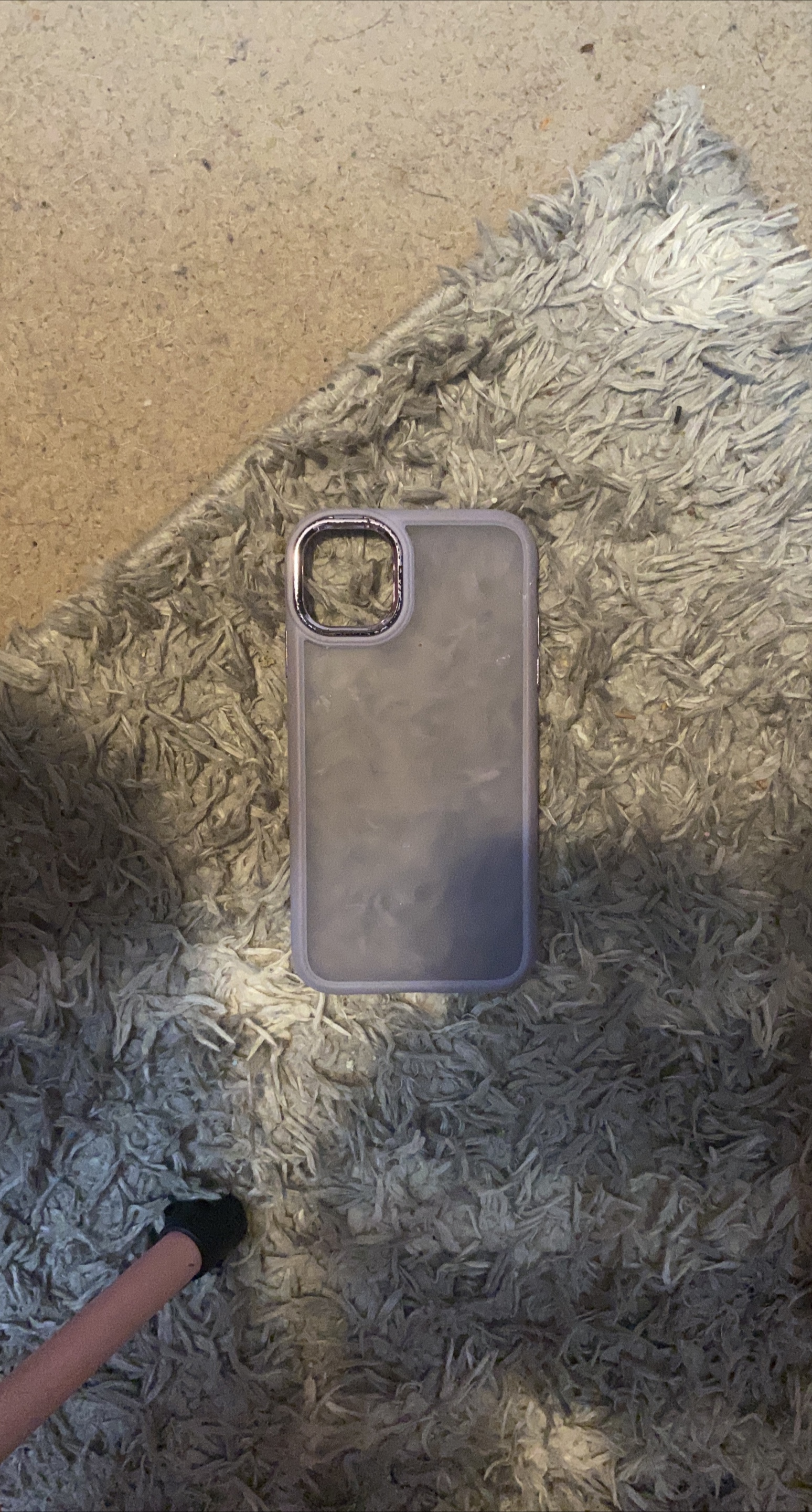 iPhone Case - Clear with Purple Trim thumbnail