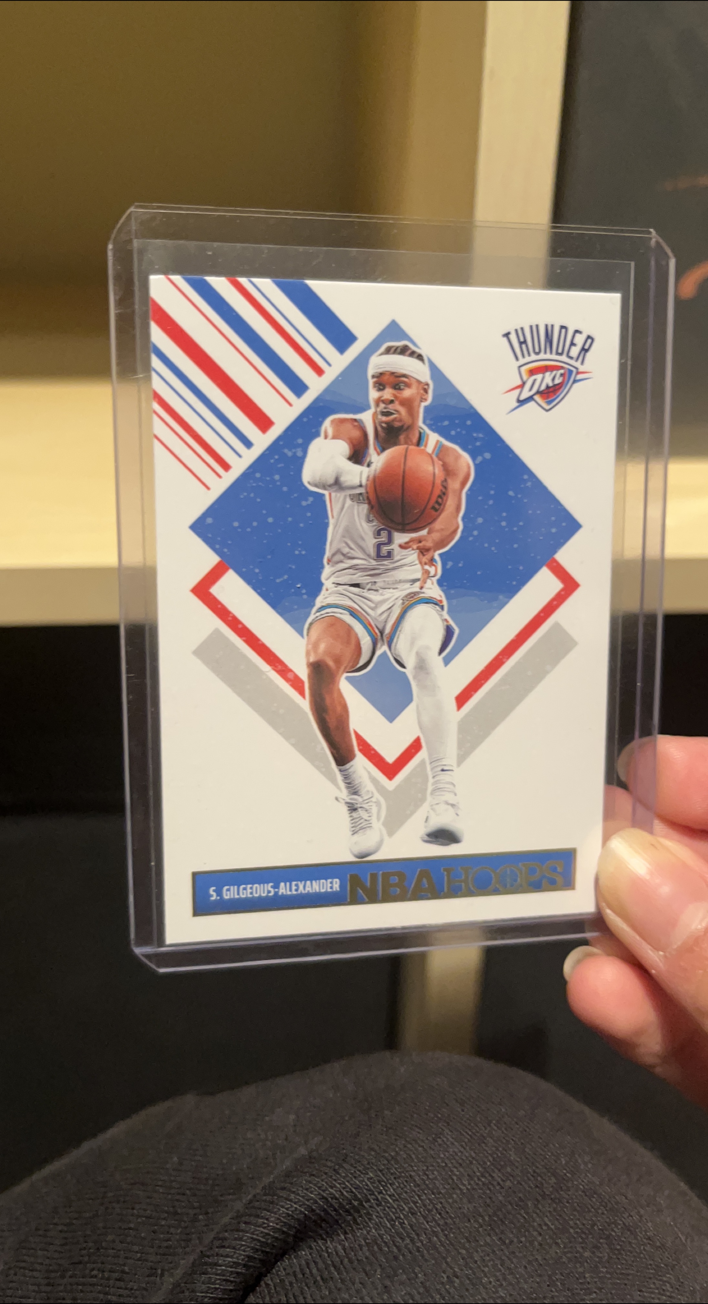 S. Gilgeous-Alexander NBA Hoops Trading Card thumbnail