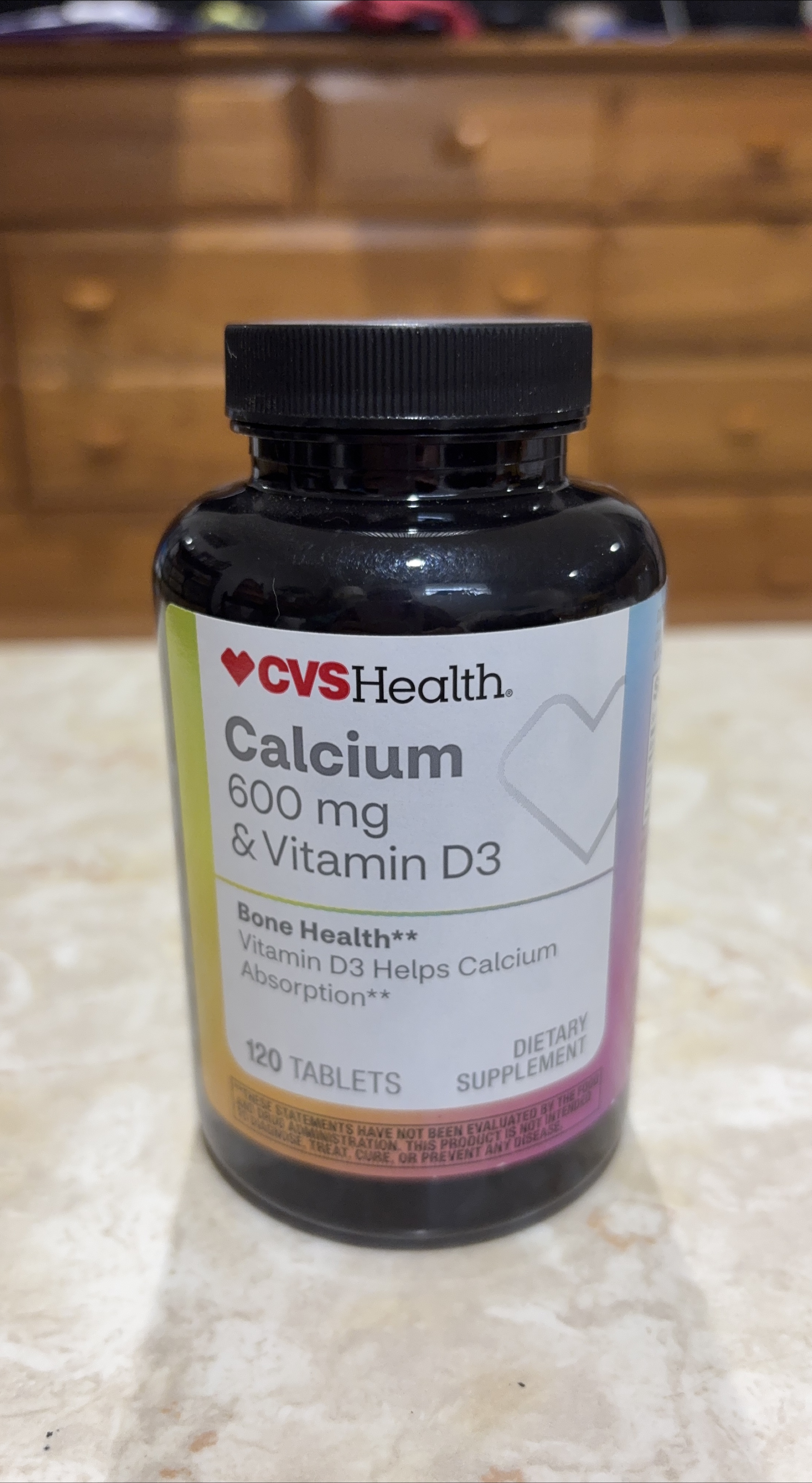 #freecycle CVS Health Calcium 600mg & Vitamin D3 - 120 Tablets thumbnail