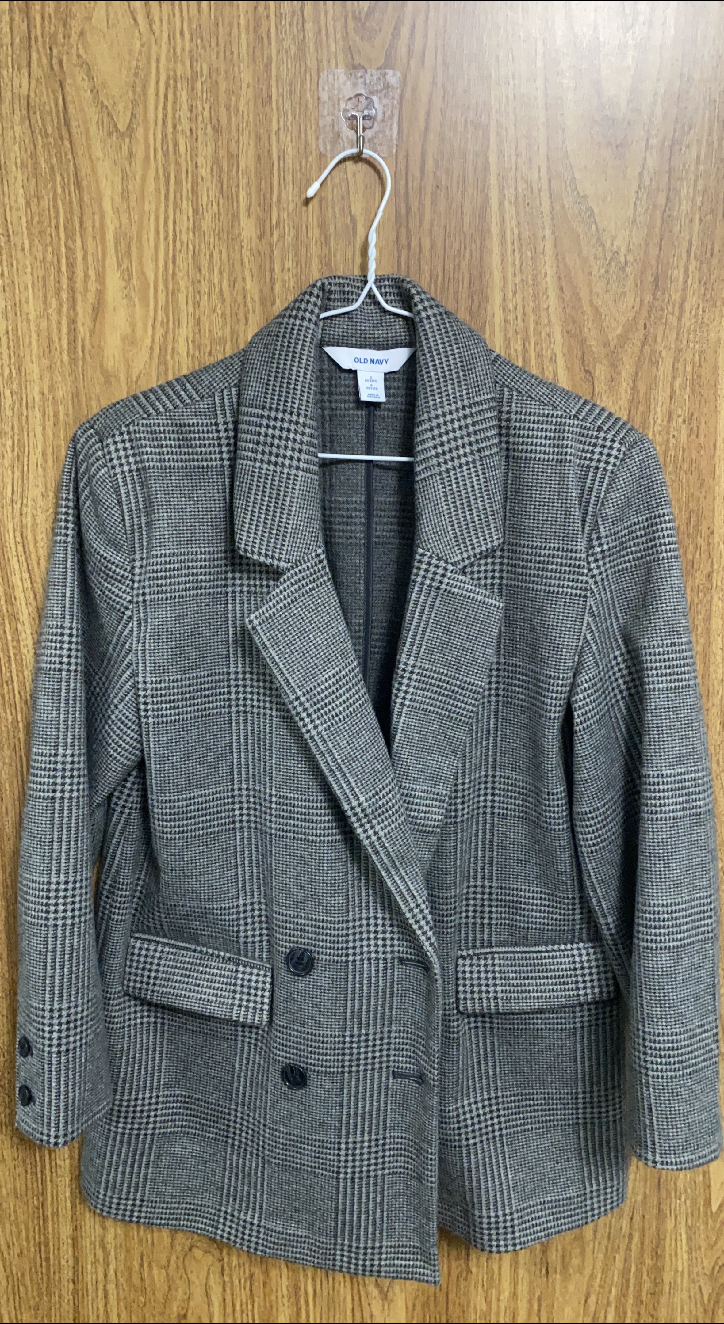 Old Navy Plaid Blazer - Size M thumbnail