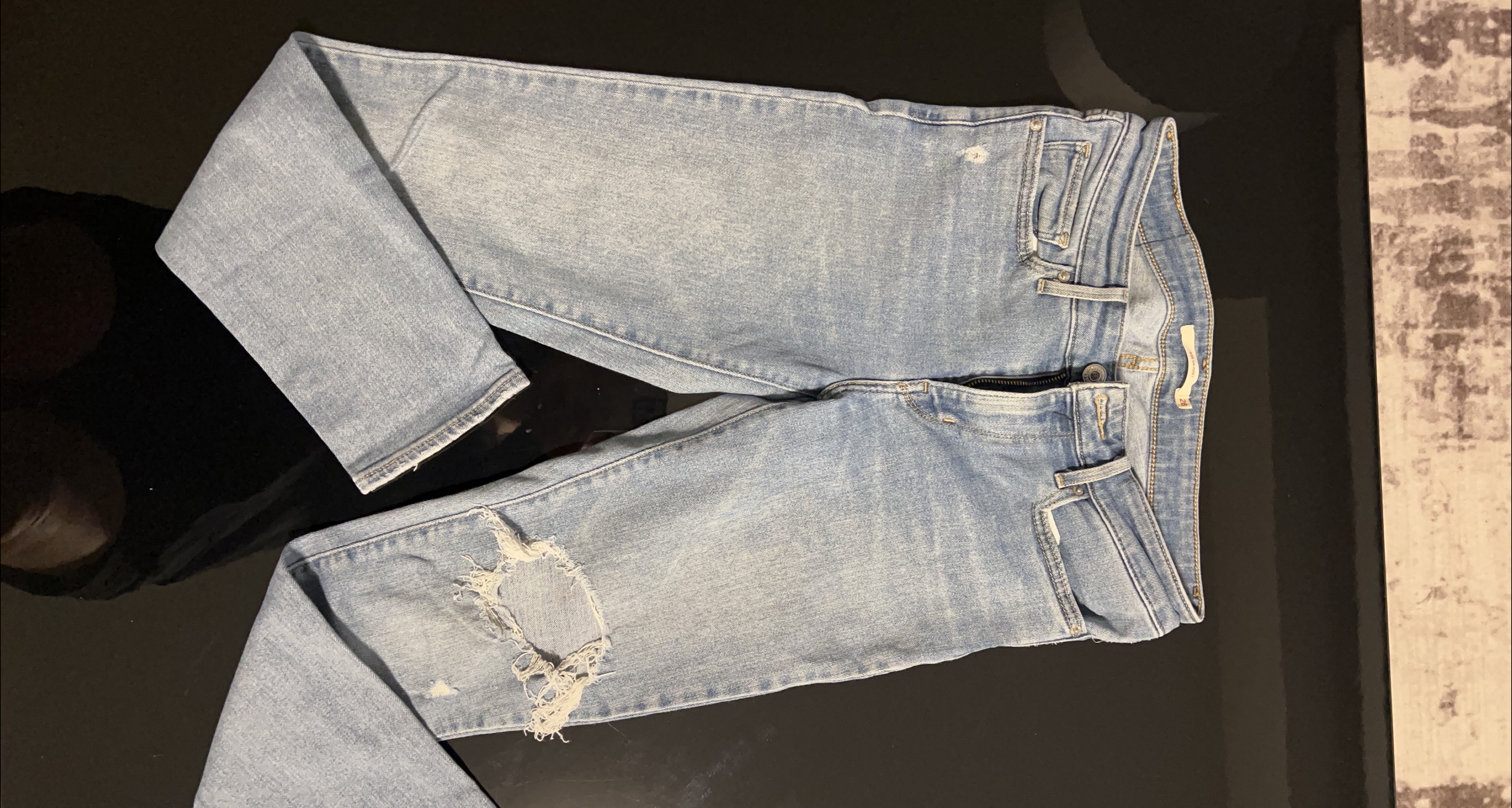 Levi's Ripped Jeans  711 - Size 28 thumbnail