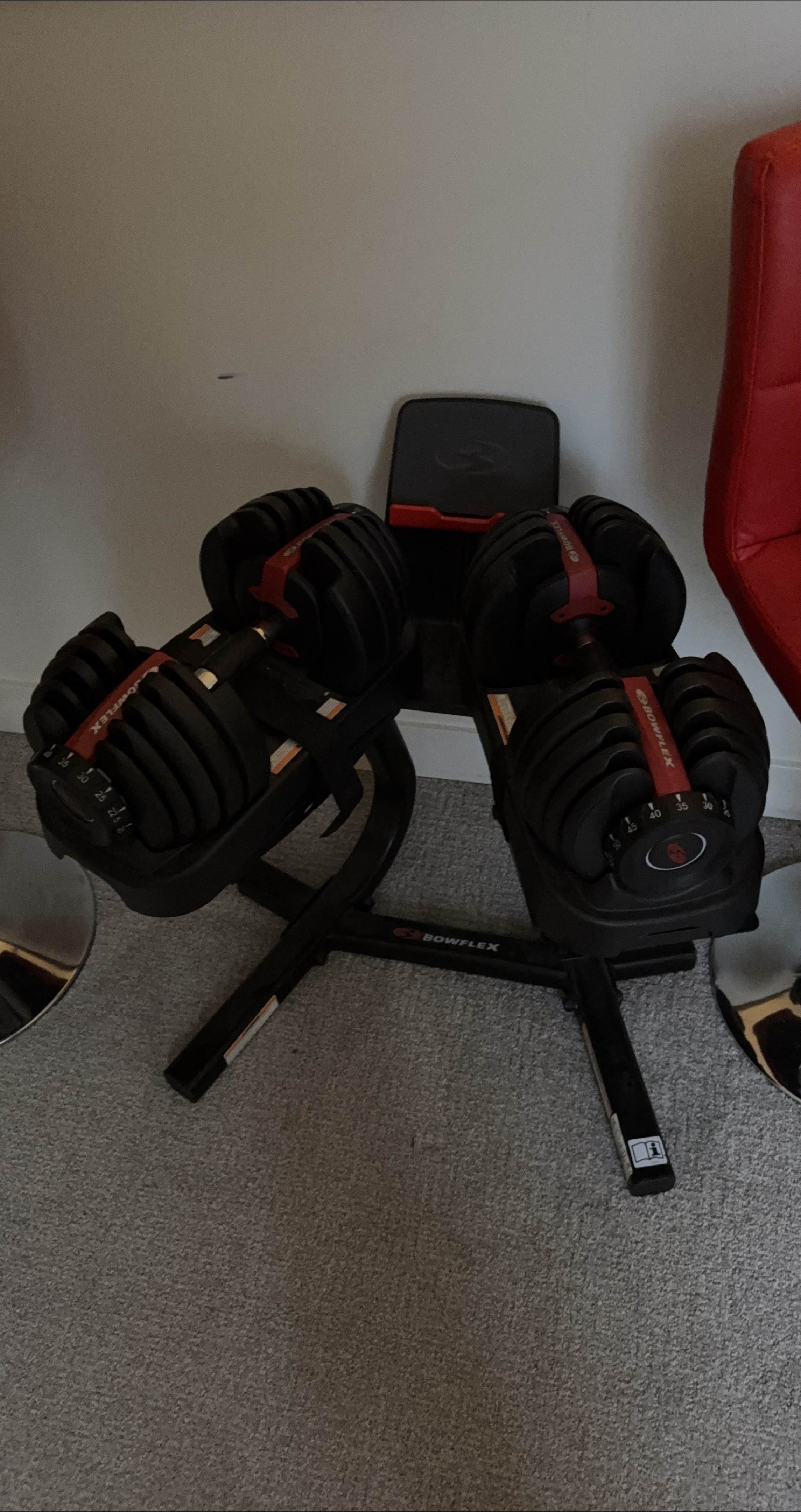 Bowflex Adjustable Dumbbells with Stand thumbnail
