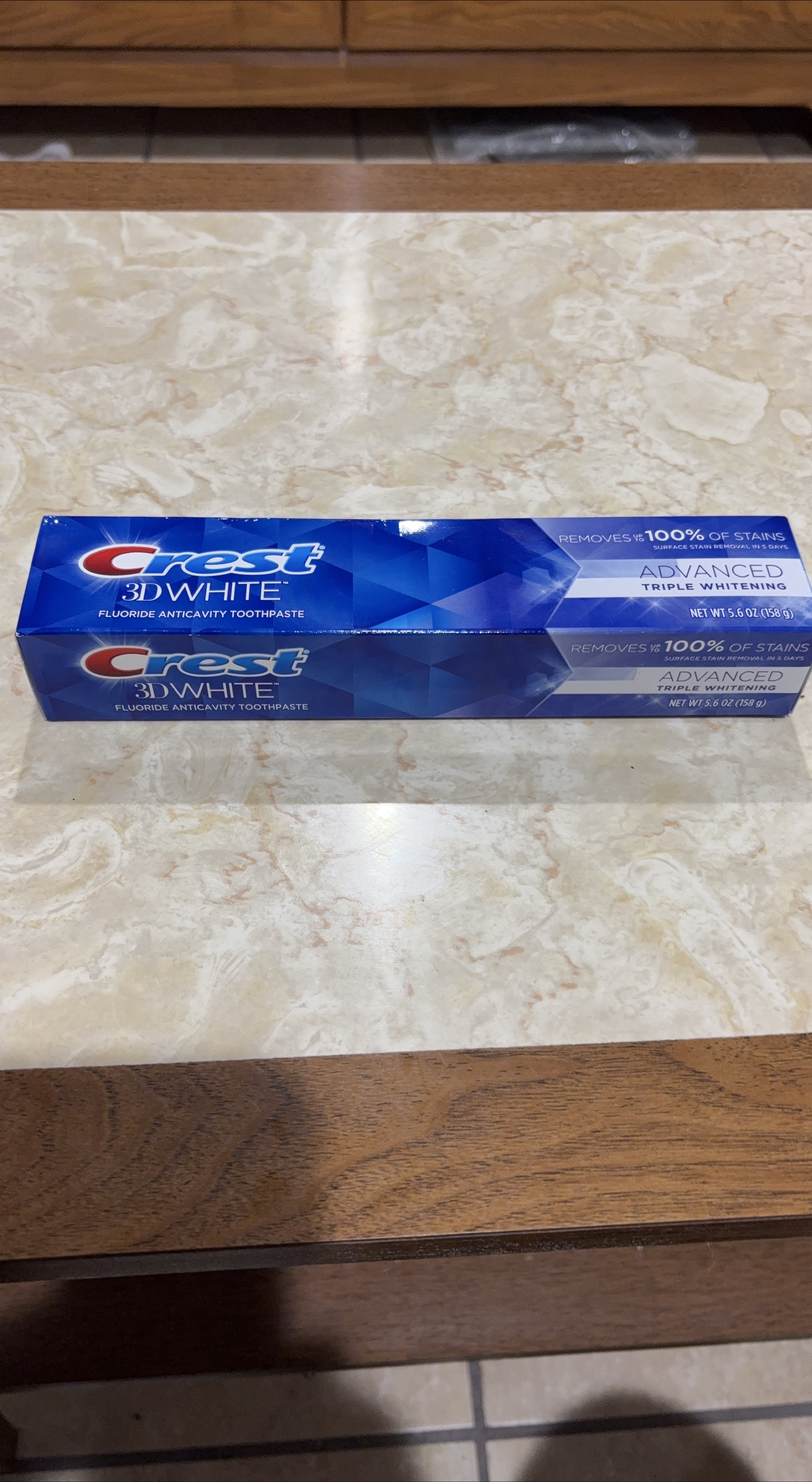 #freecycle Crest 3D White Advanced Triple Whitening Toothpaste thumbnail