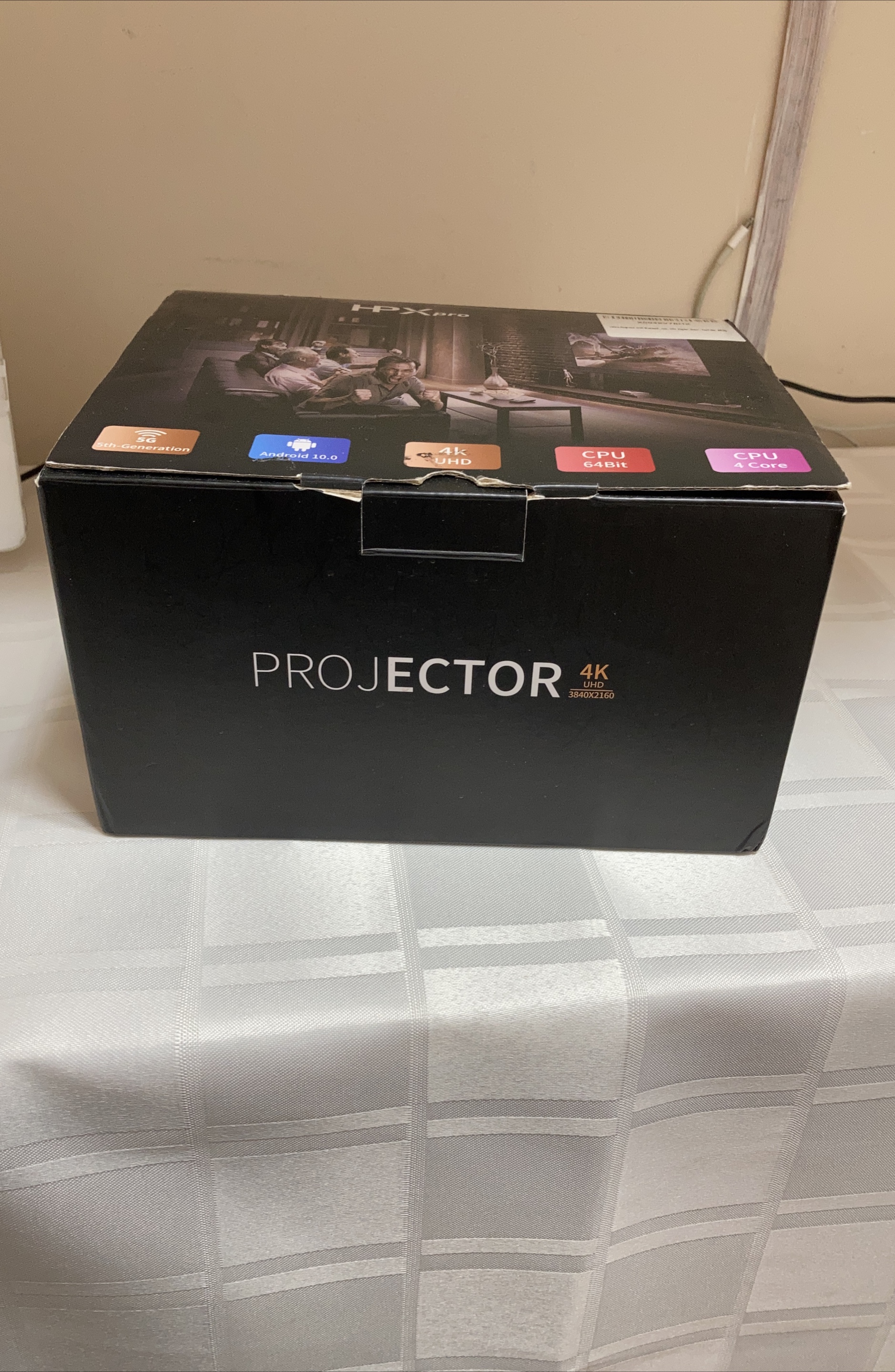 HPx Pro 4K UHD Projector - Like New! thumbnail