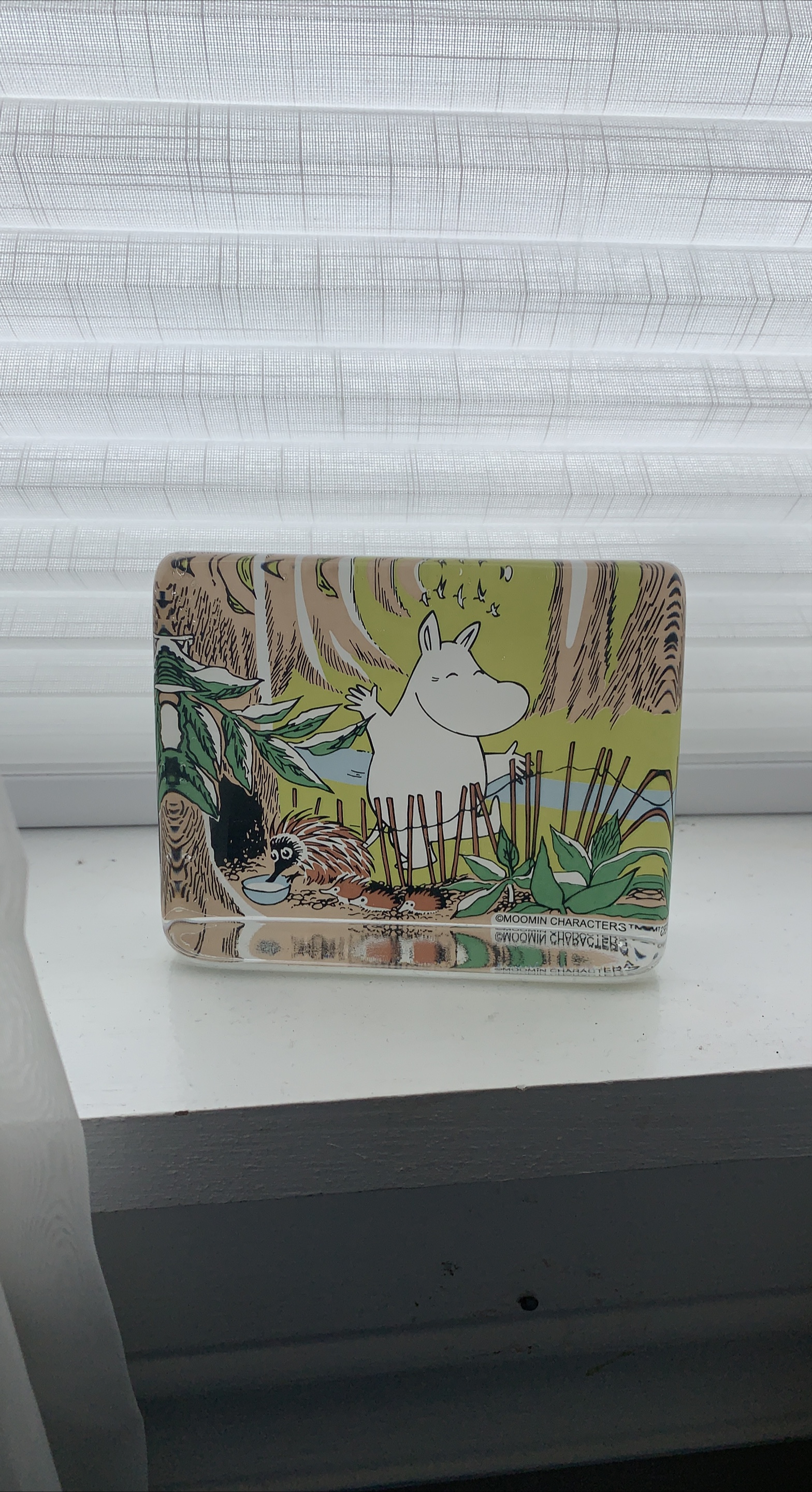 Moomin Characters glass card thumbnail