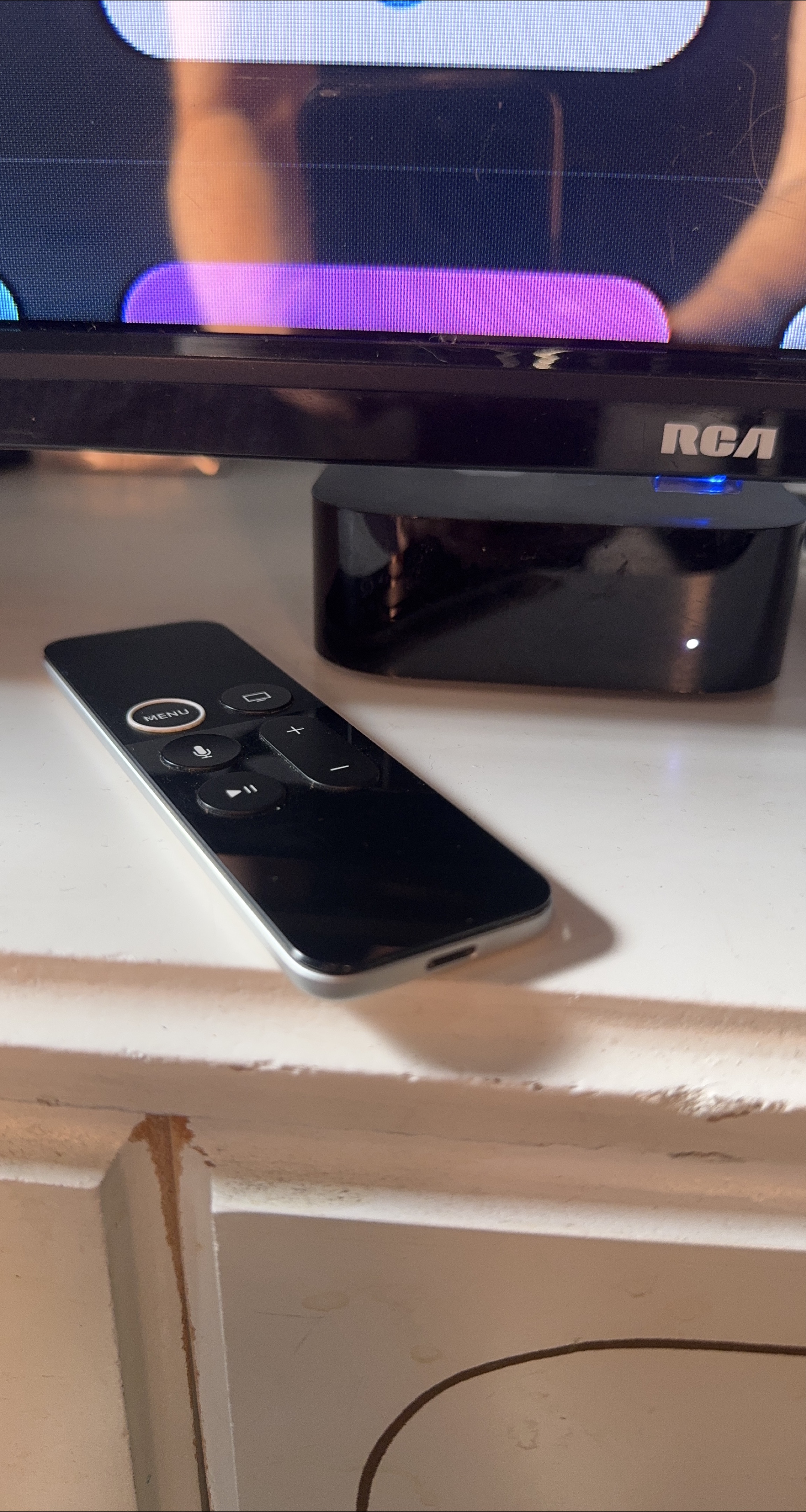 Apple TV and Remote thumbnail