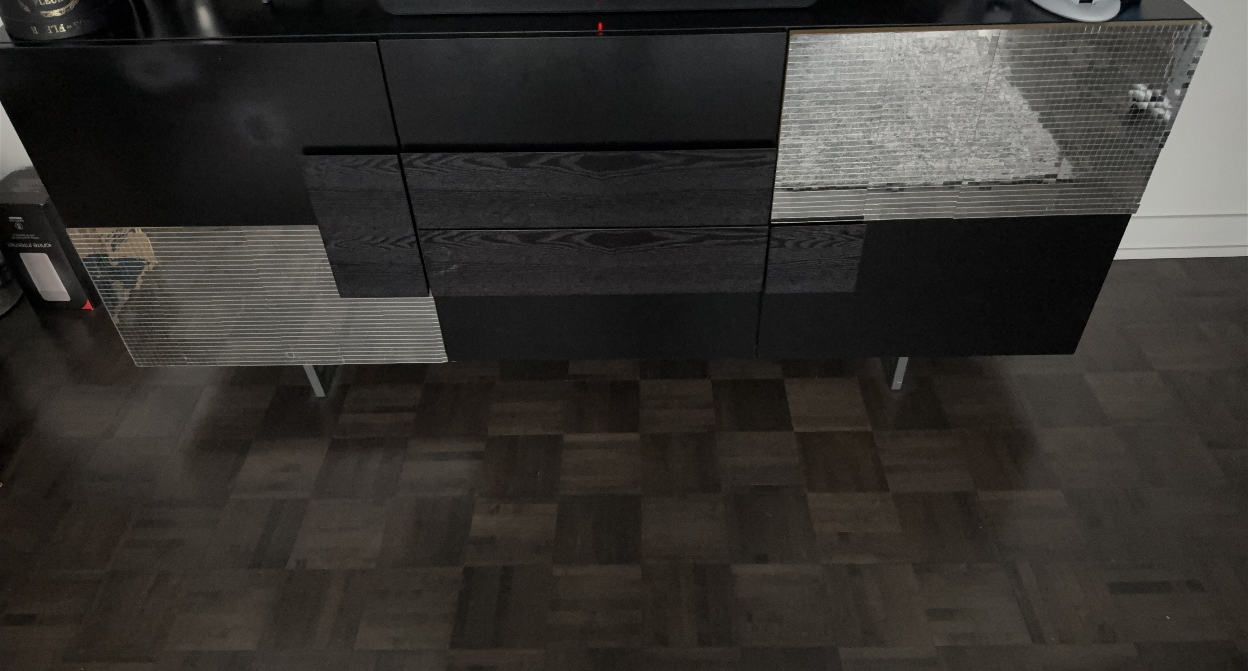 Black Credenza/Sideboard thumbnail