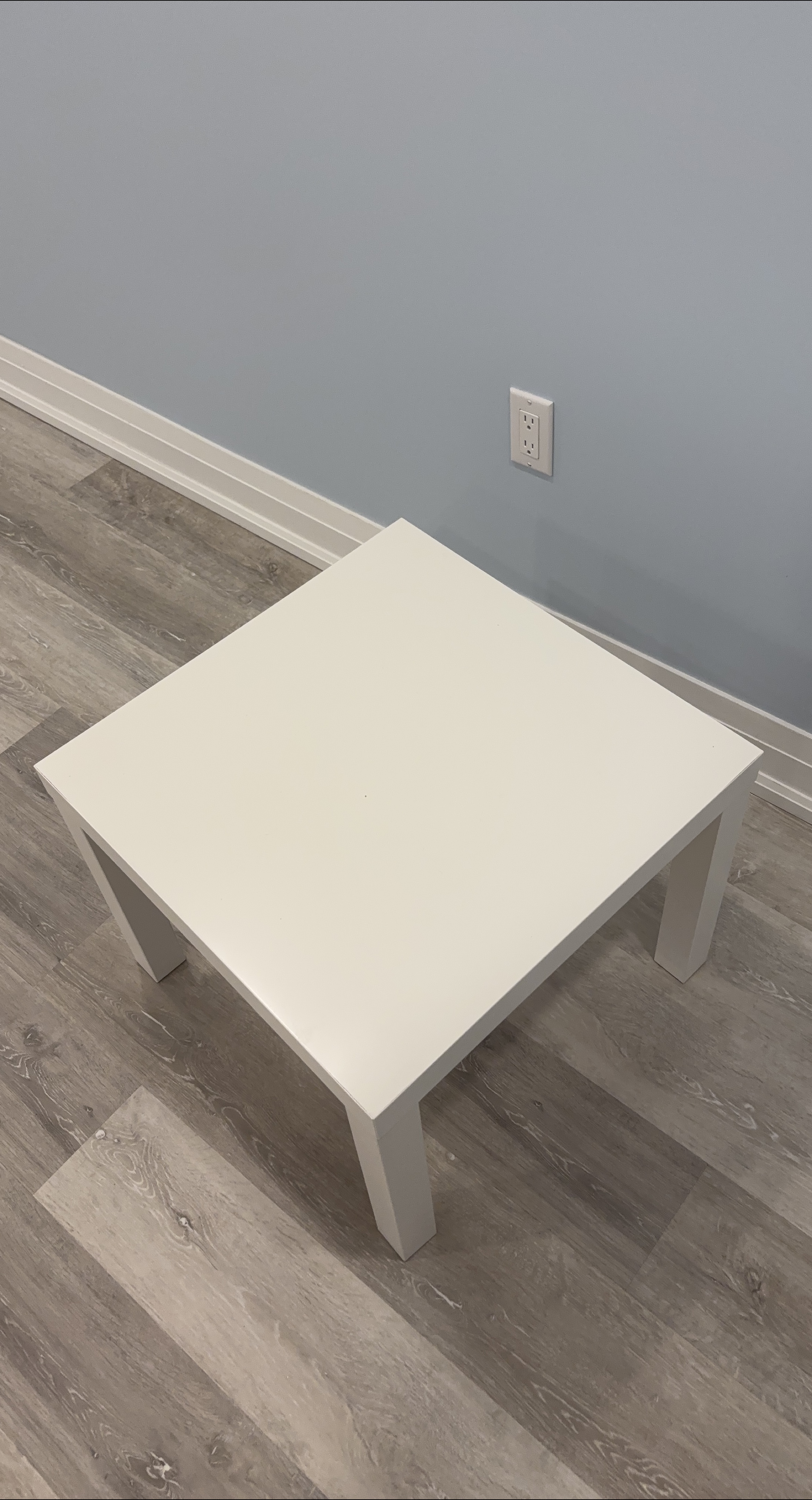 White Square Coffee Table