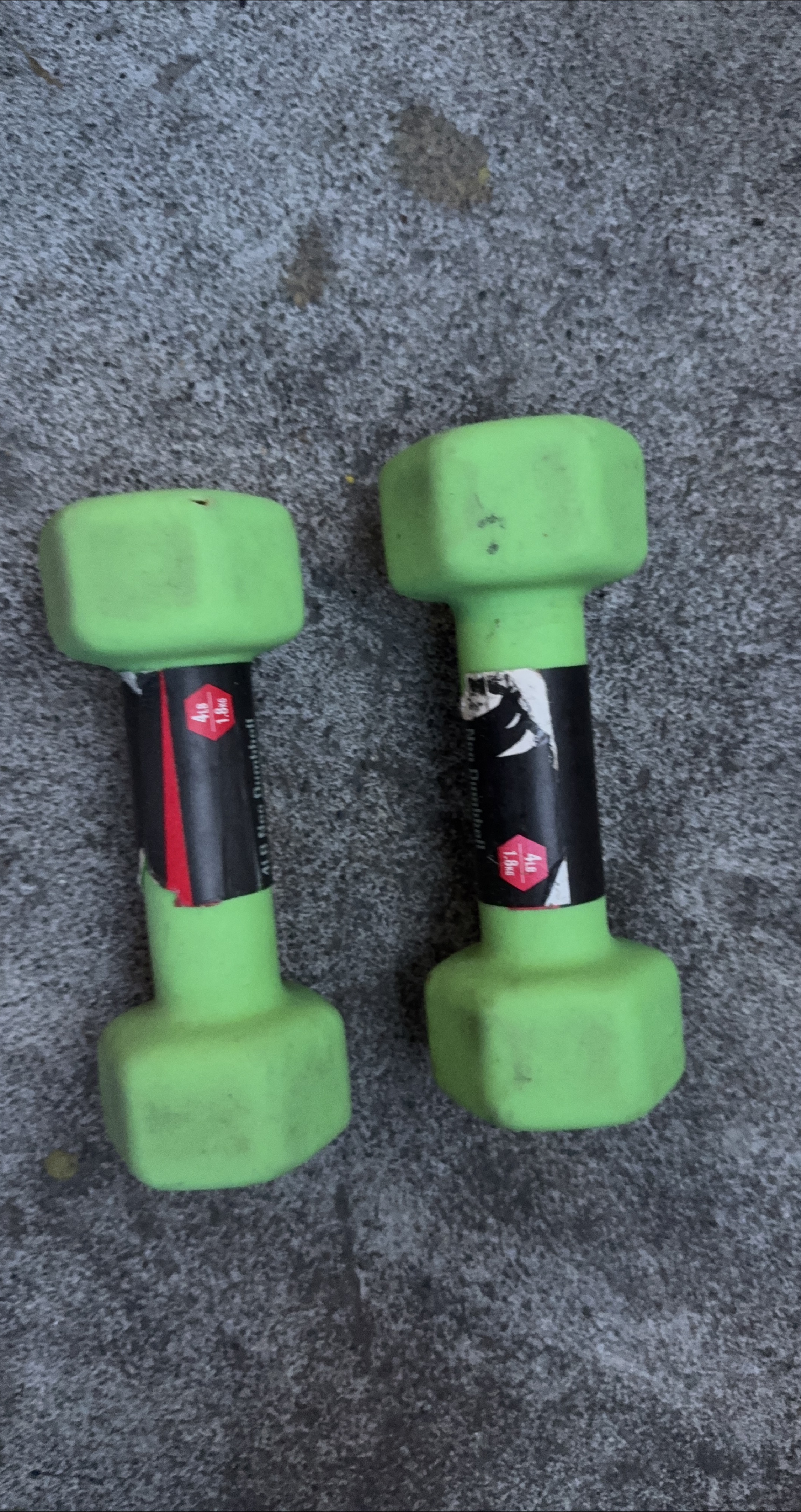 4lb (1.8kg) Dumbbell Set thumbnail