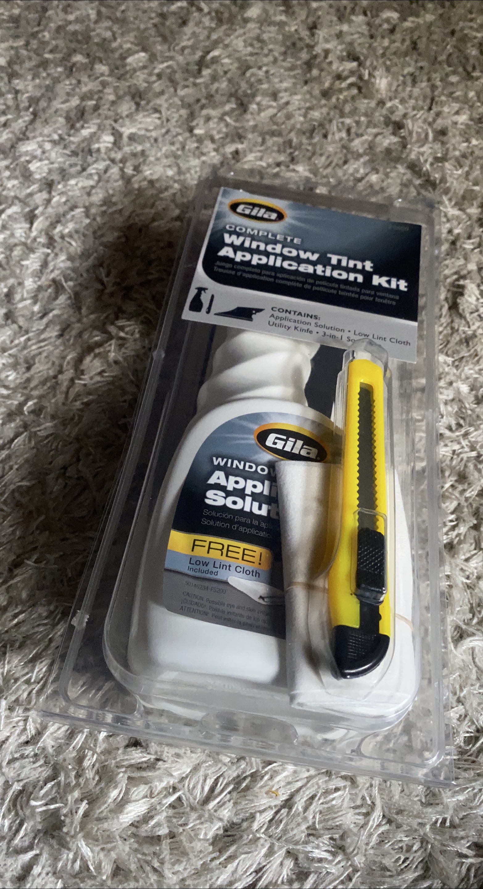 Gila Window Tint Application Kit - Complete! thumbnail