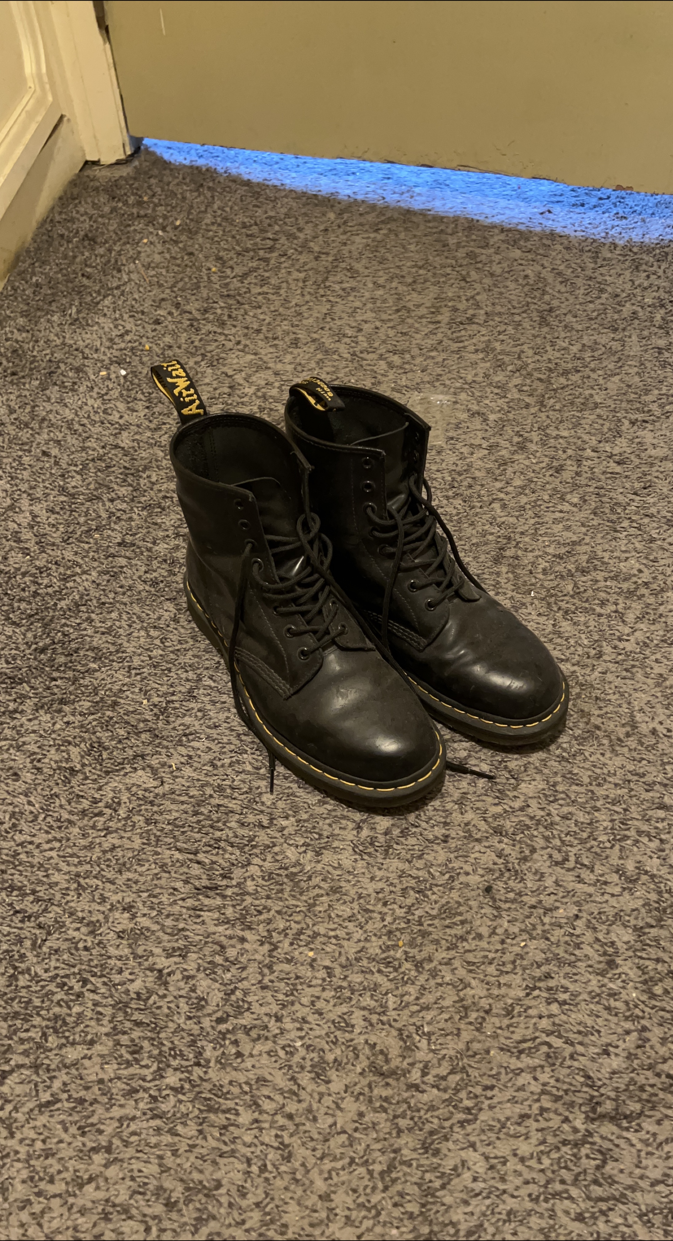 Dr. Martens 1460 Black Leather Boots thumbnail