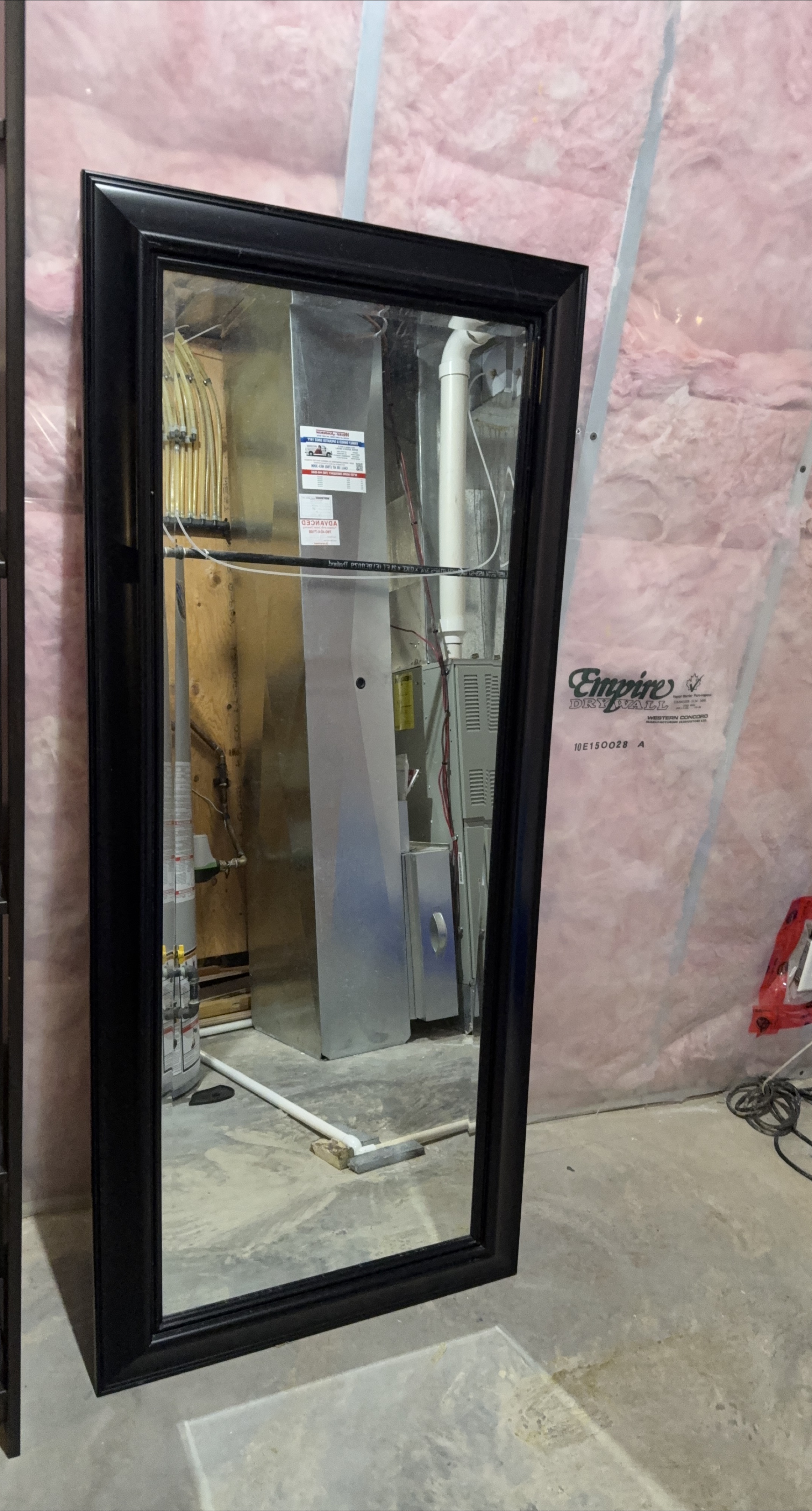 Black Framed Mirror thumbnail