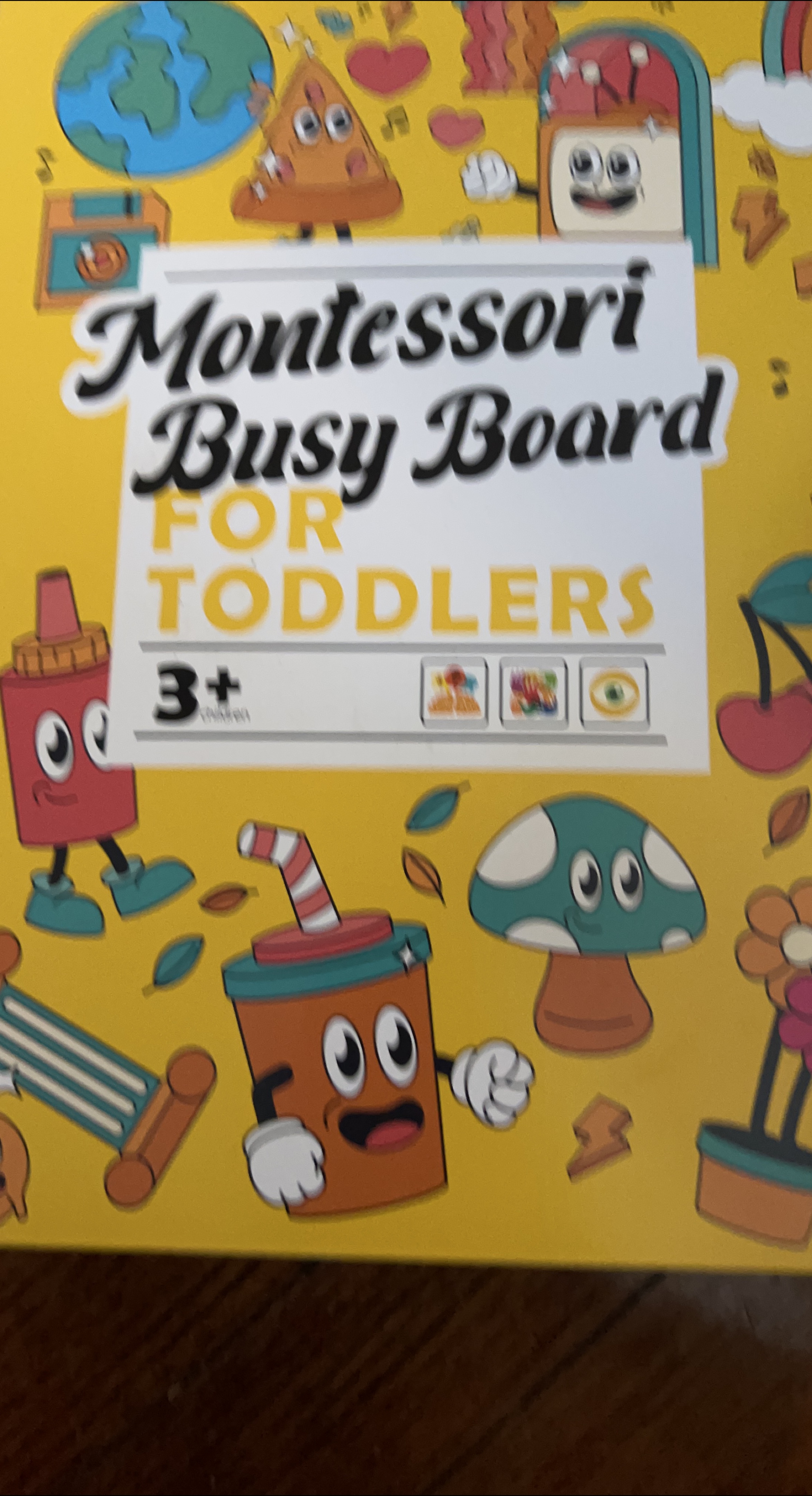 Montessori Busy Board for Toddlers 3+ thumbnail