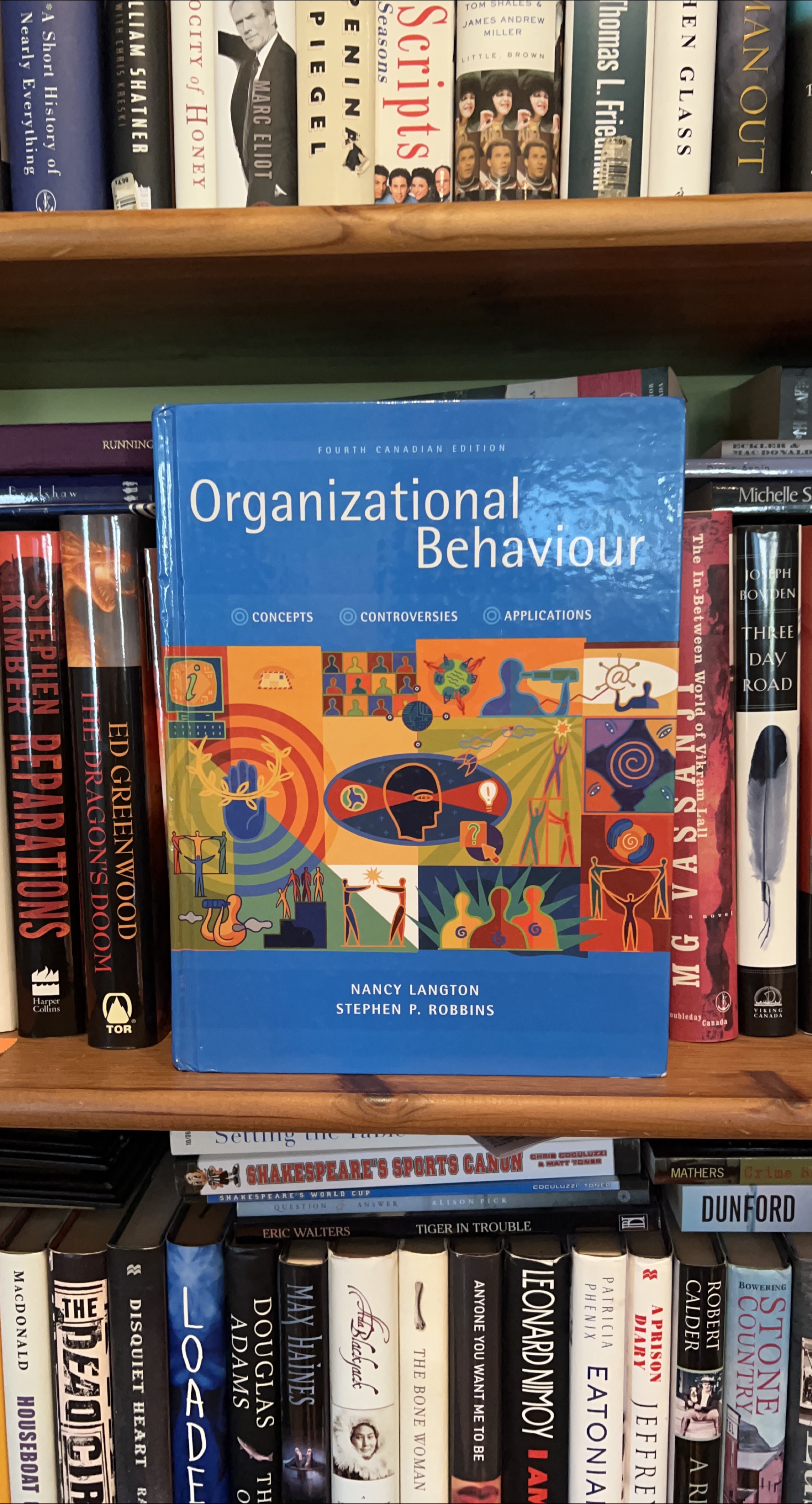 Organizational Behaviour Fourth Canadian Edition Textbook thumbnail