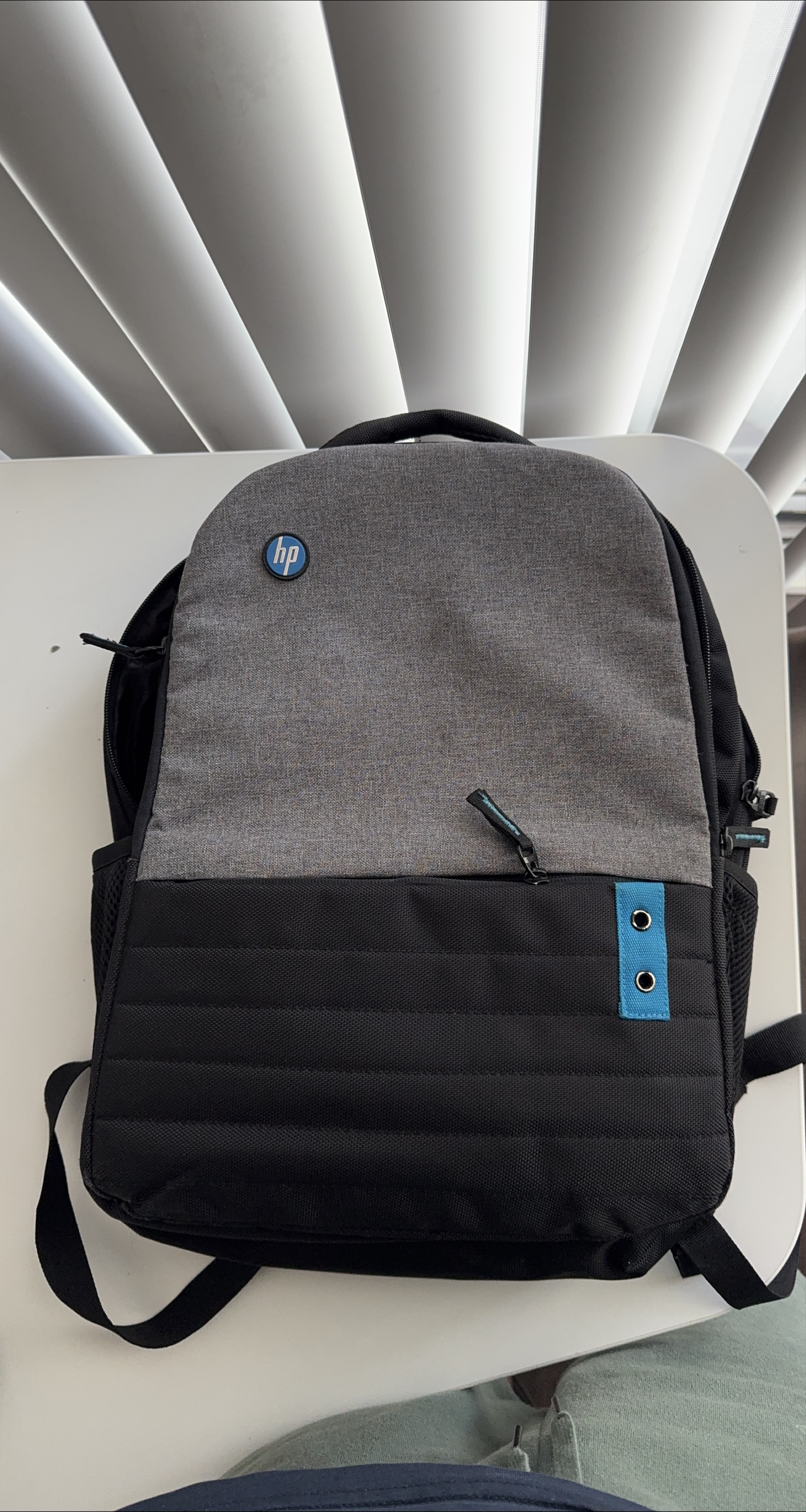 HP Backpack - Grey & Black thumbnail