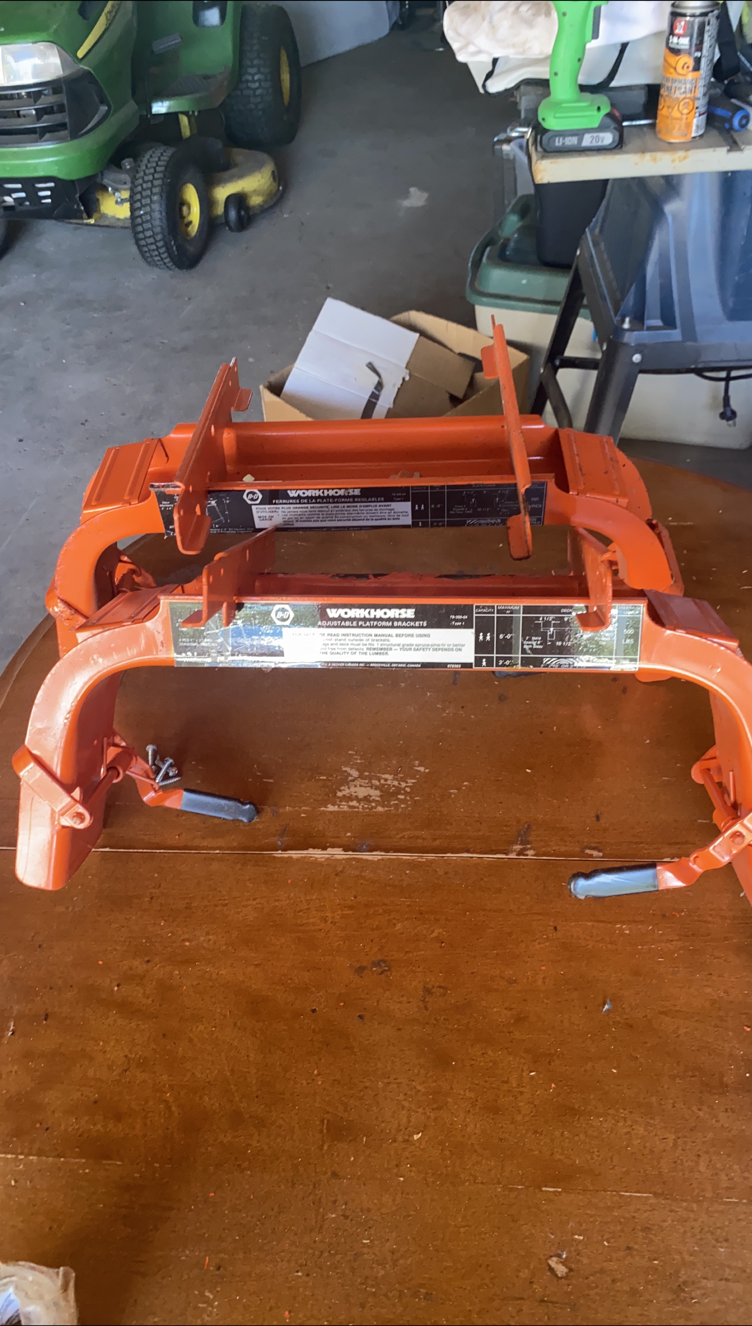 Workhorse Adjustable Platform Brackets thumbnail