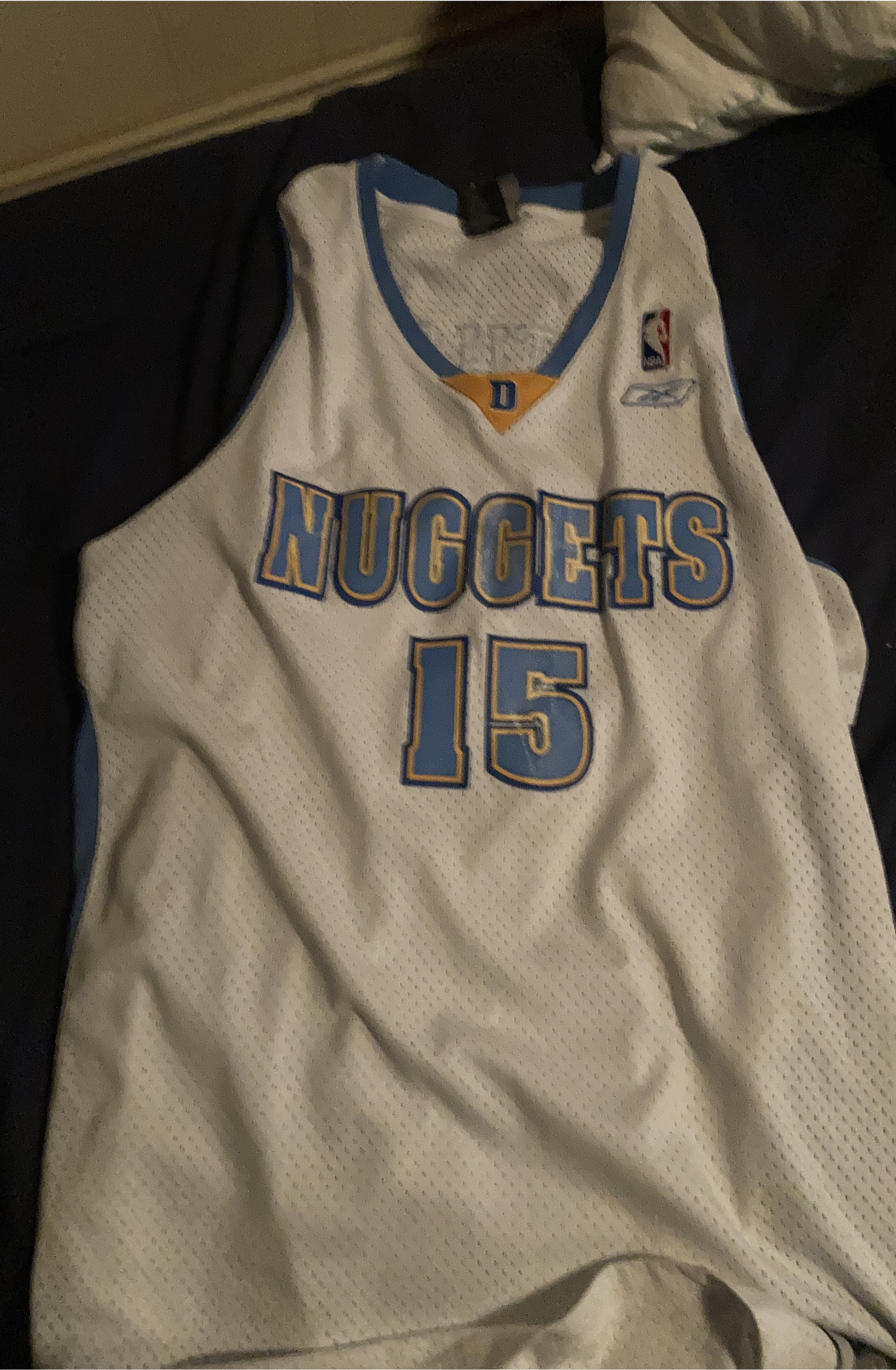 Reebok NBA Denver Nuggets Carmelo Anthony Jersey 2XL thumbnail
