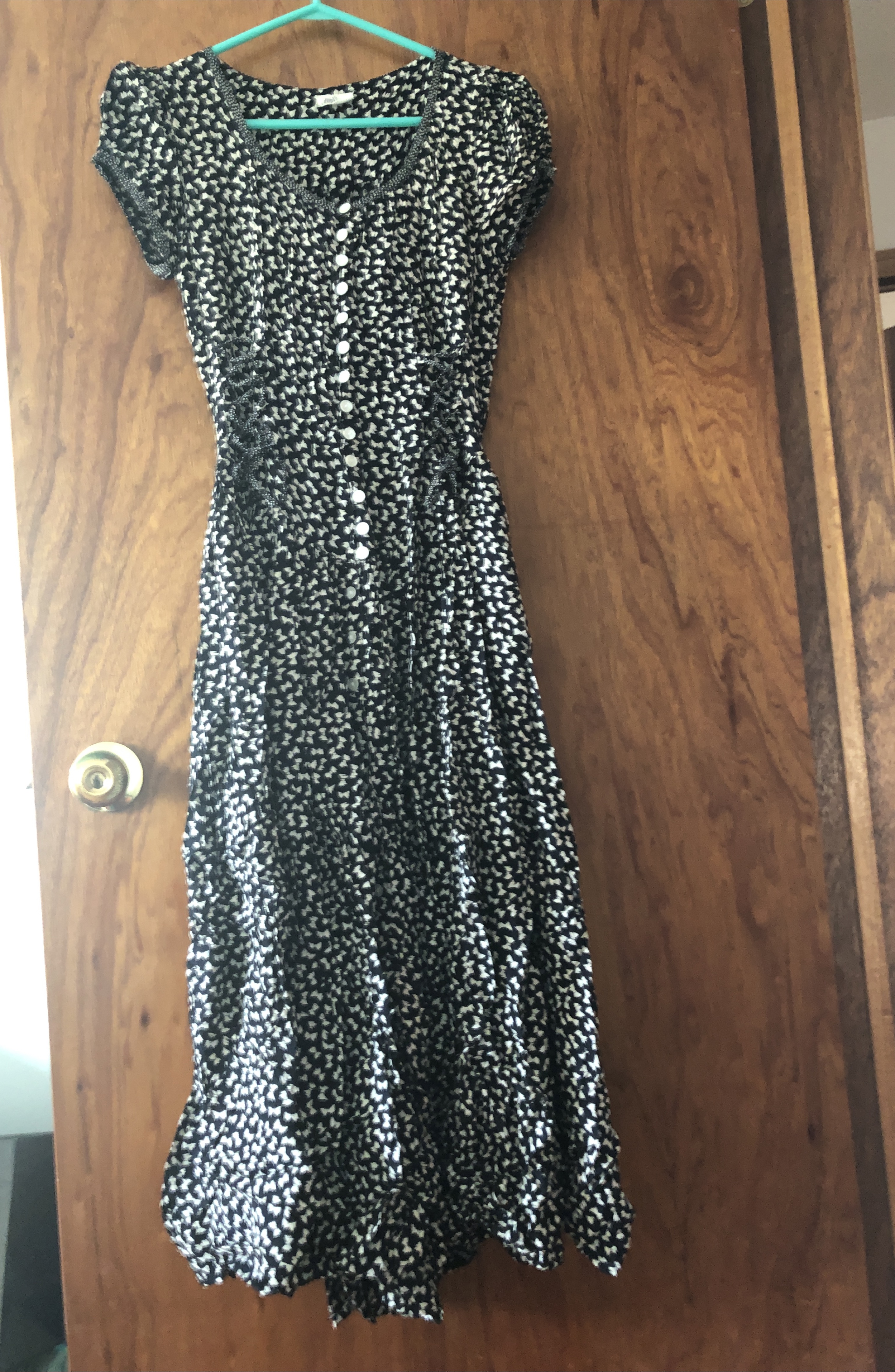 🍁Black & White Patterned Dress🇨🇦 thumbnail