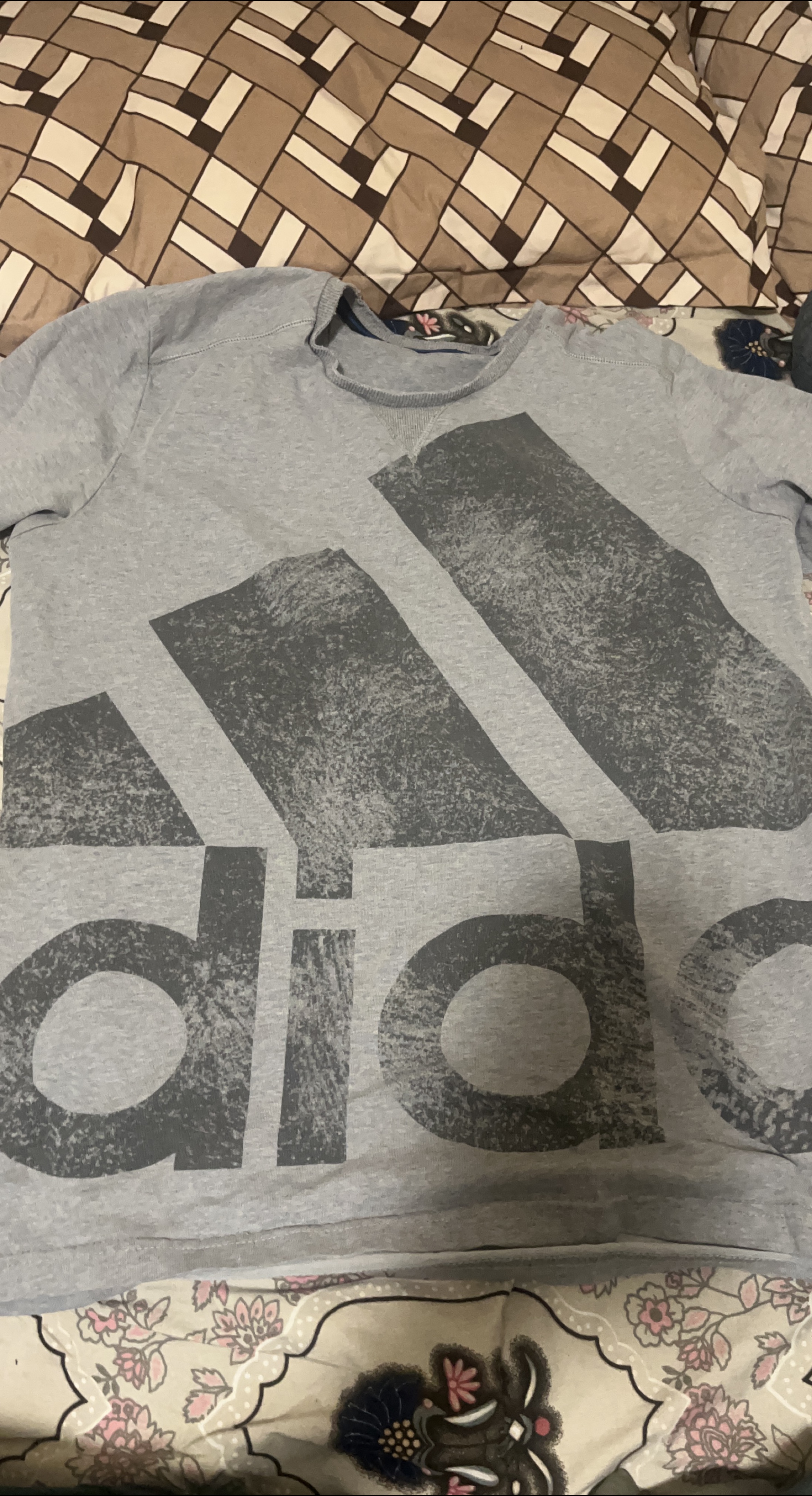 Adidas Grey T-Shirt thumbnail