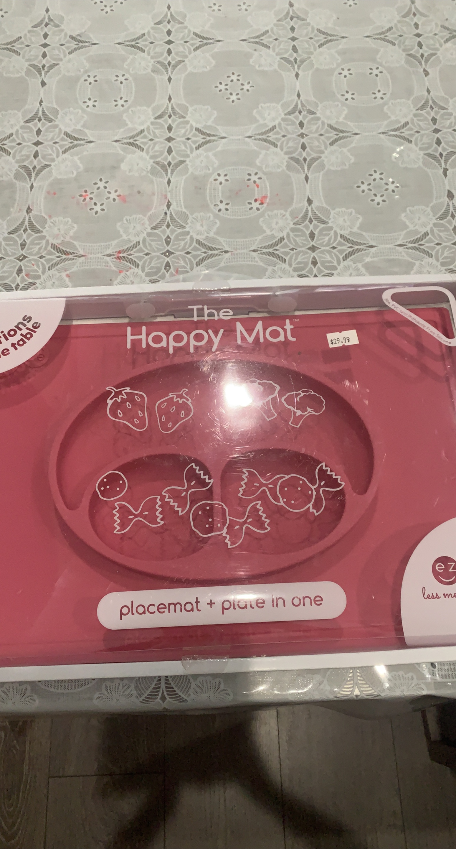 ezpz The Happy Mat - Placemat + Plate in One thumbnail