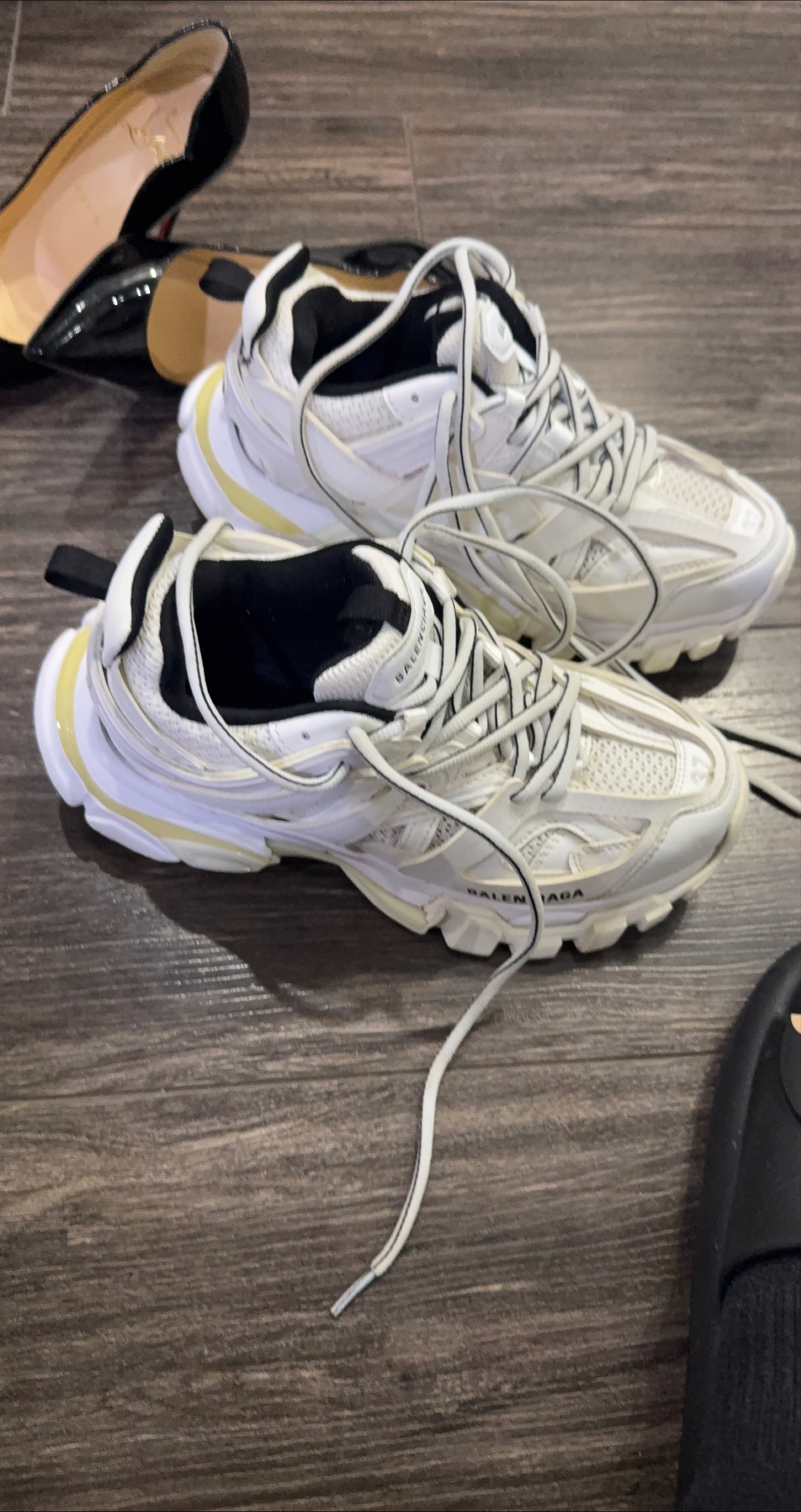 Balenciaga Track Sneakers - White thumbnail
