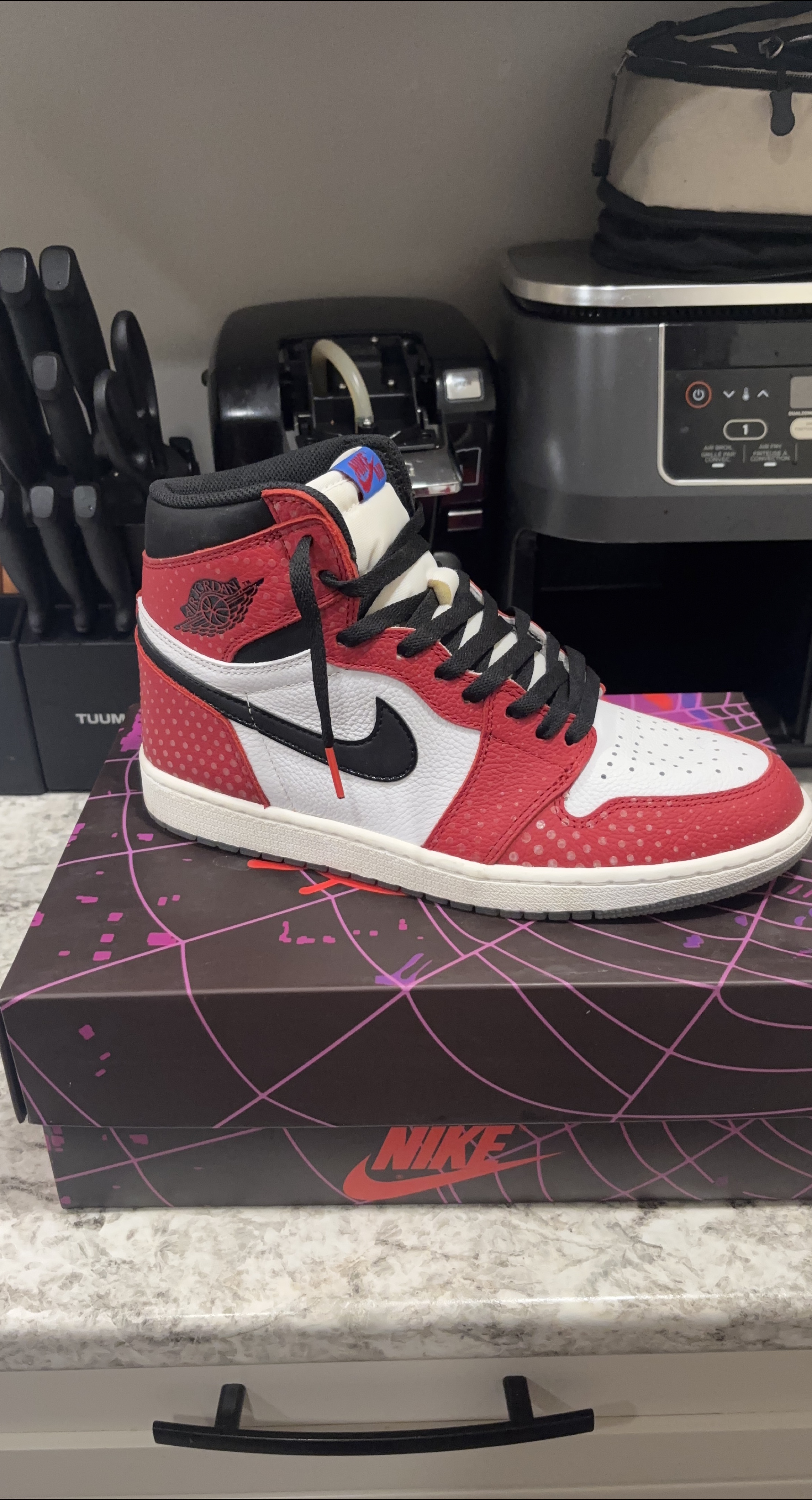 Nike Air Jordan 1 Retro High Spider-Man Across the Spider-Verse thumbnail