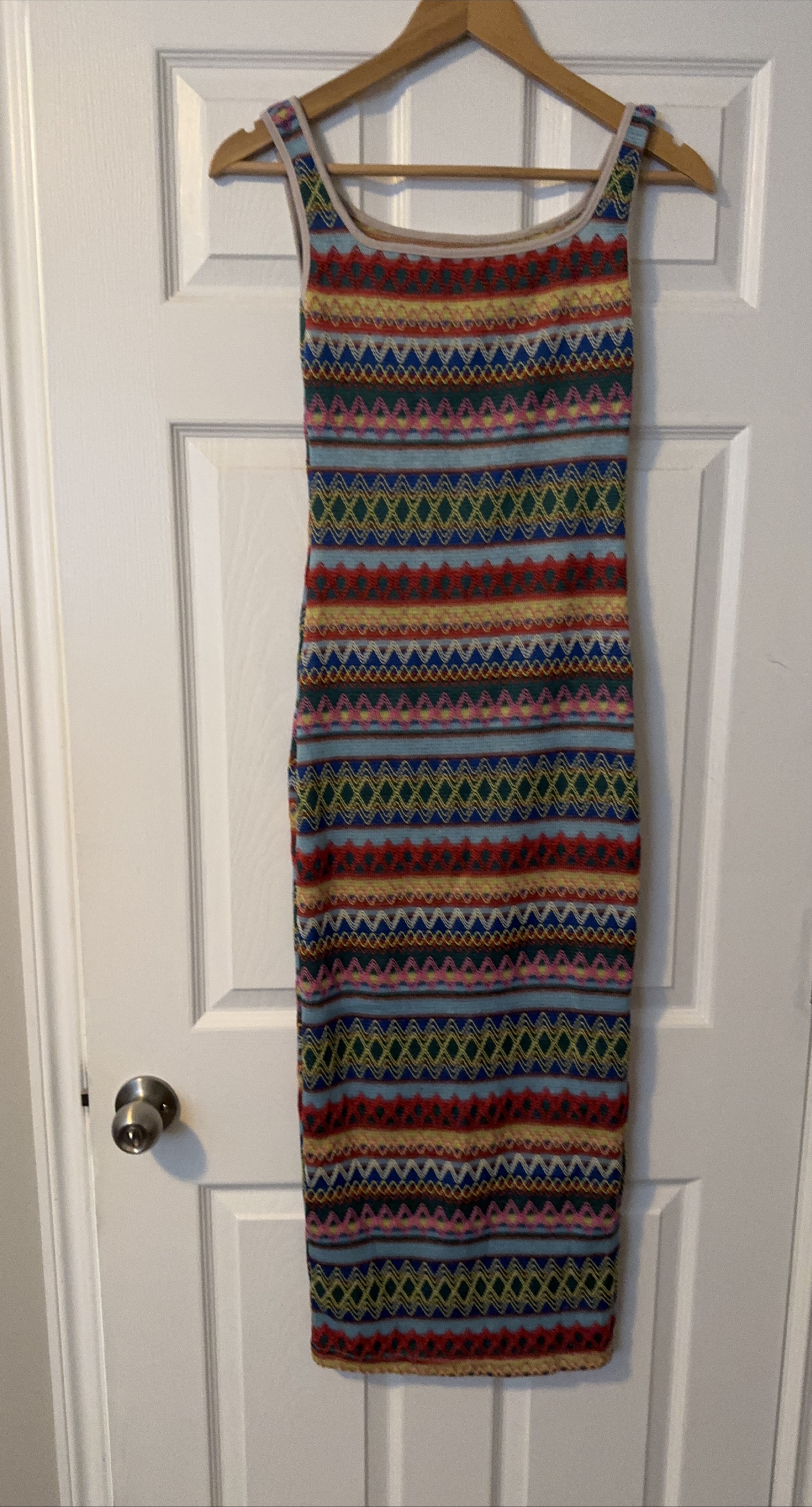 Colorful Knit Tank Dress thumbnail