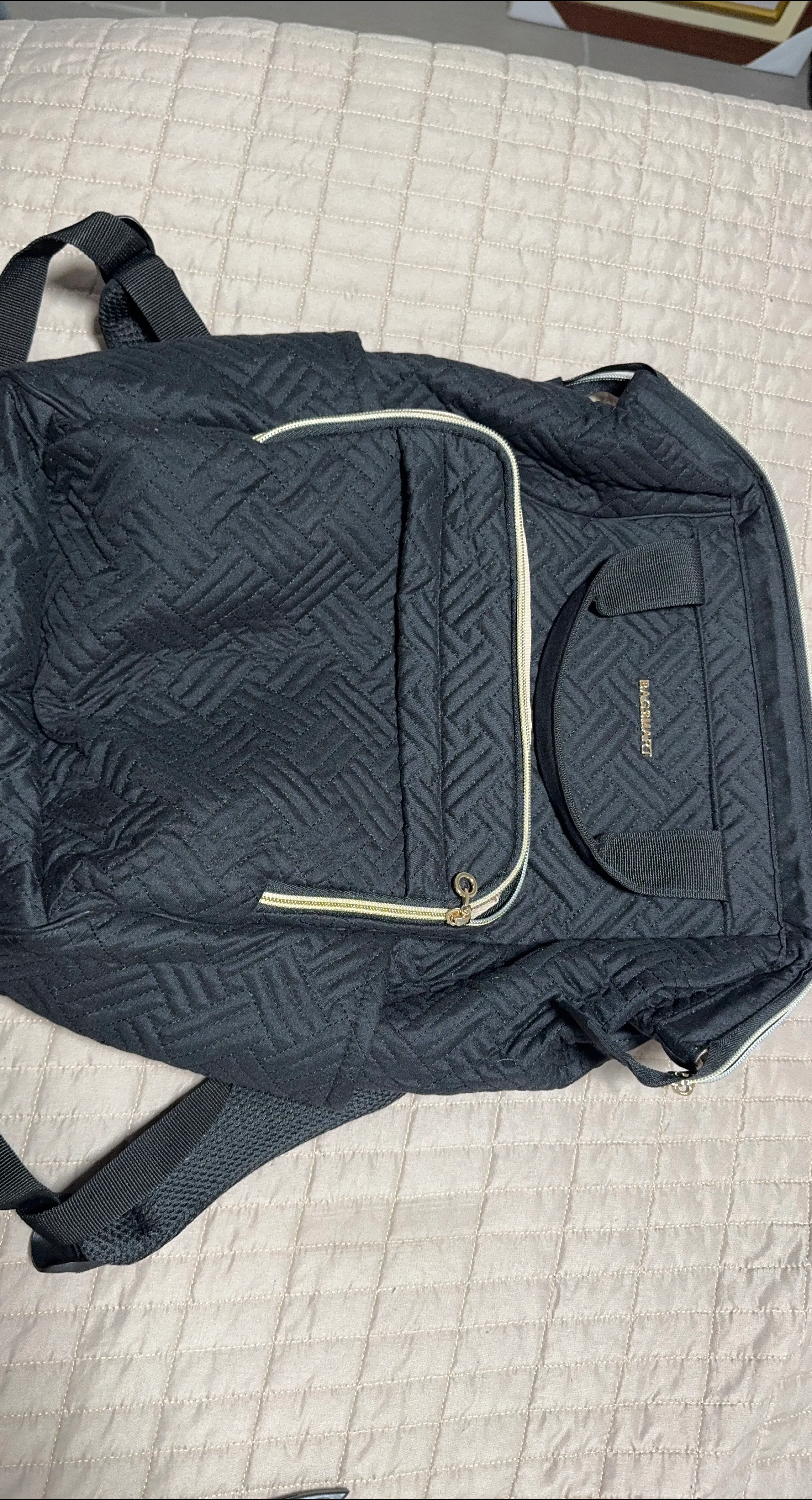 BAGSMART Laptop Black Backpack