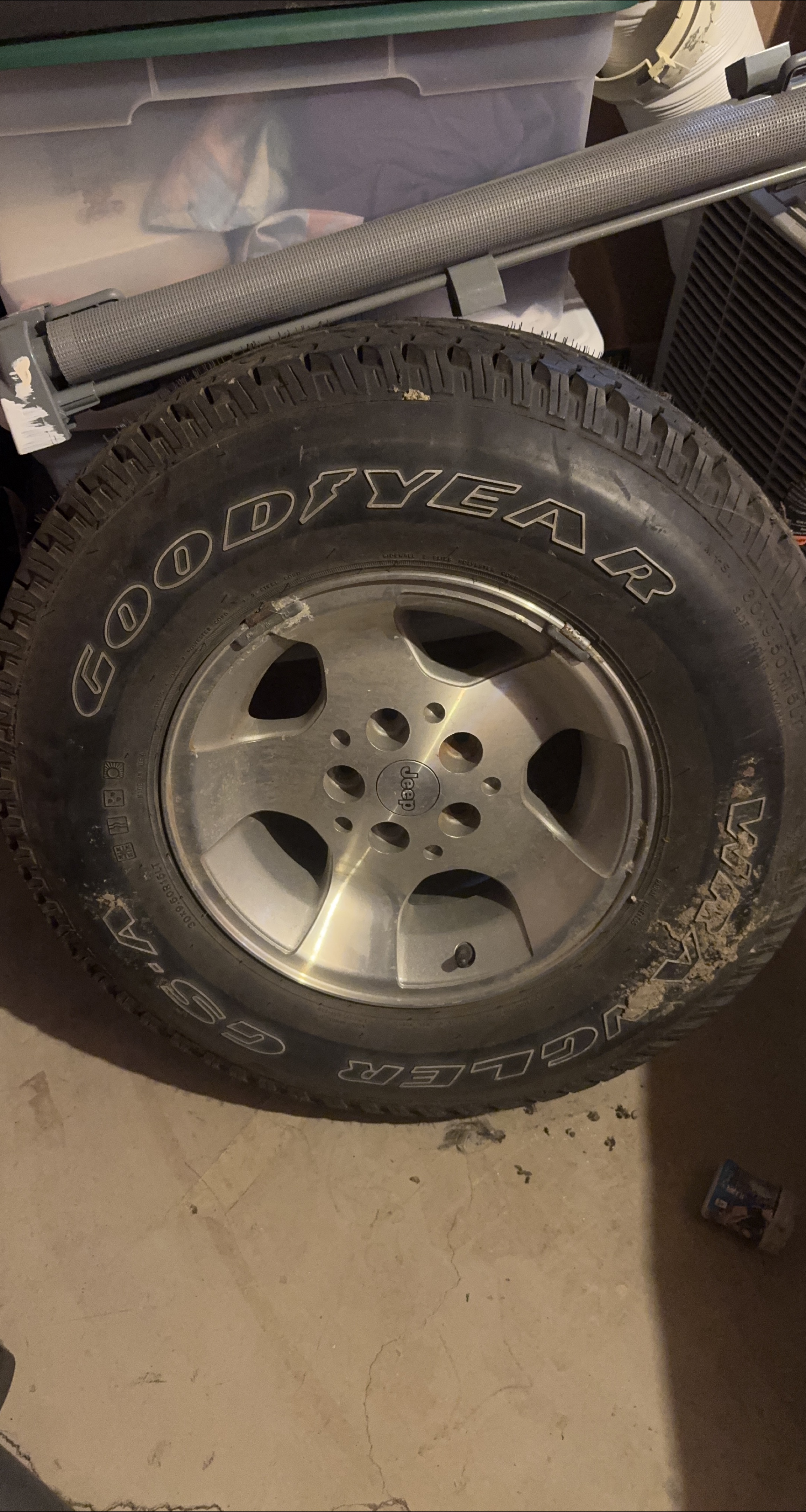 Goodyear Wrangler GS-A Tire 30x9.50R16LT