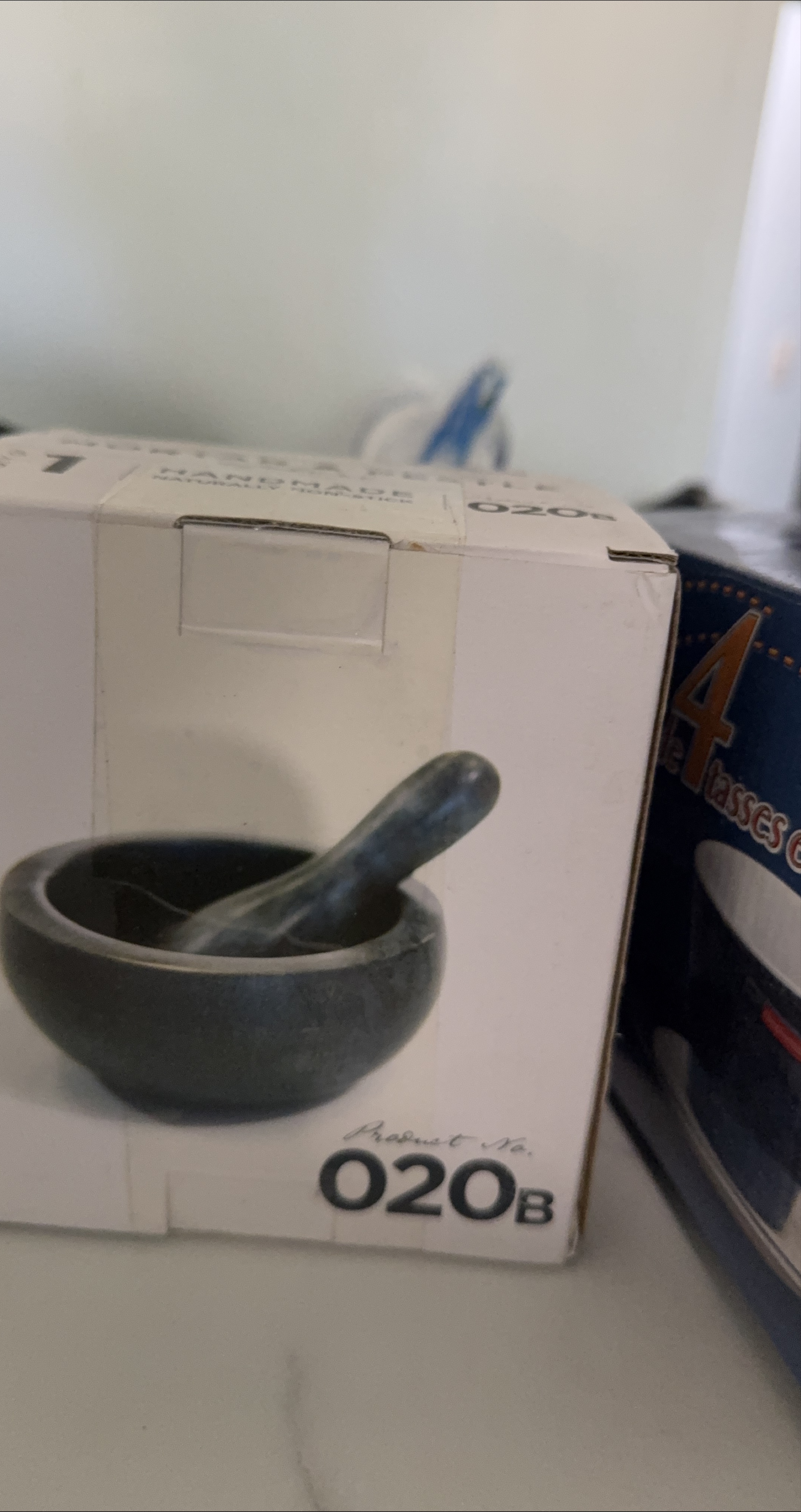Handmade Mortar & Pestle - Product No. O20B thumbnail