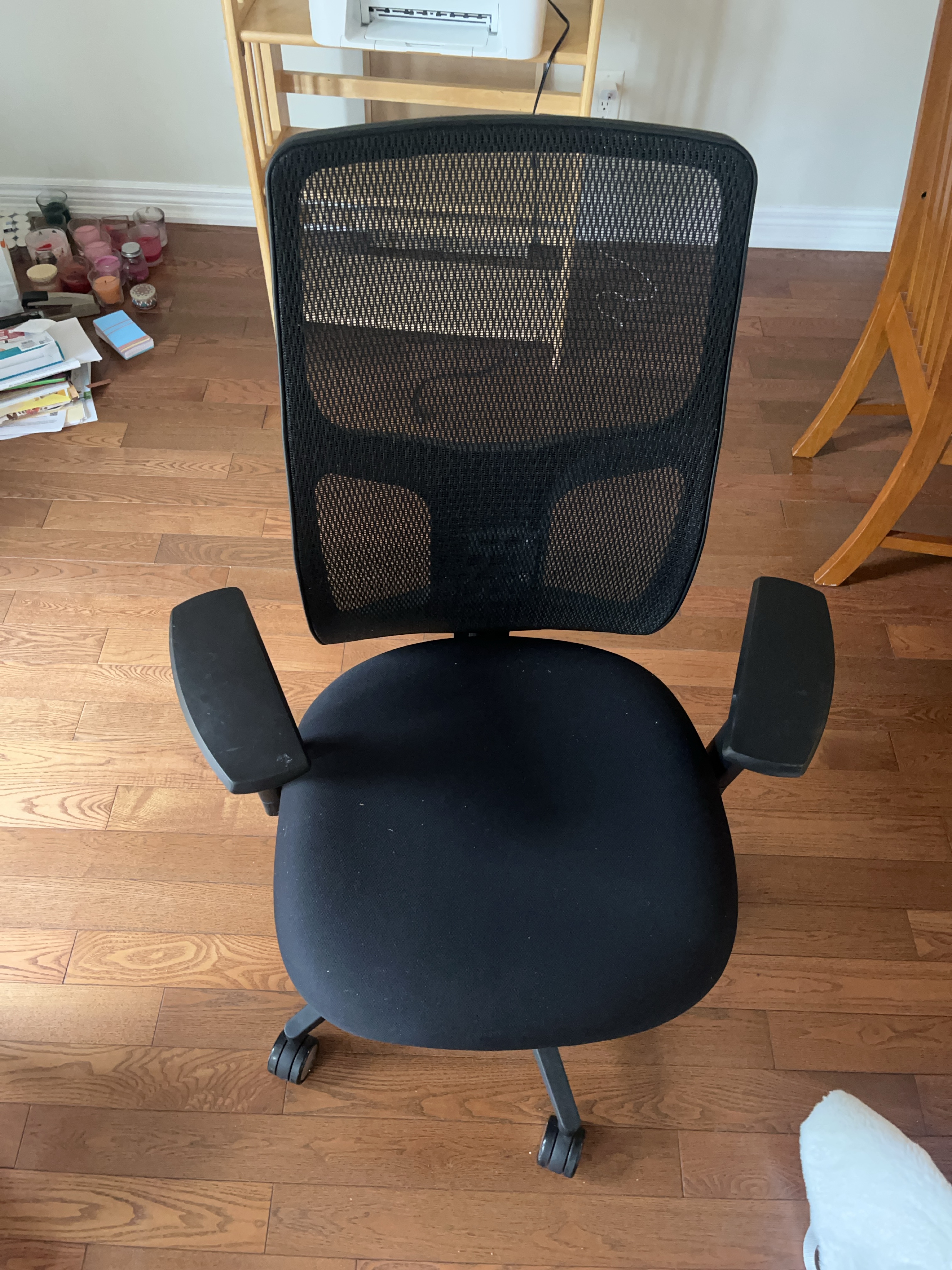 Black Office Chair perfect conditions thumbnail