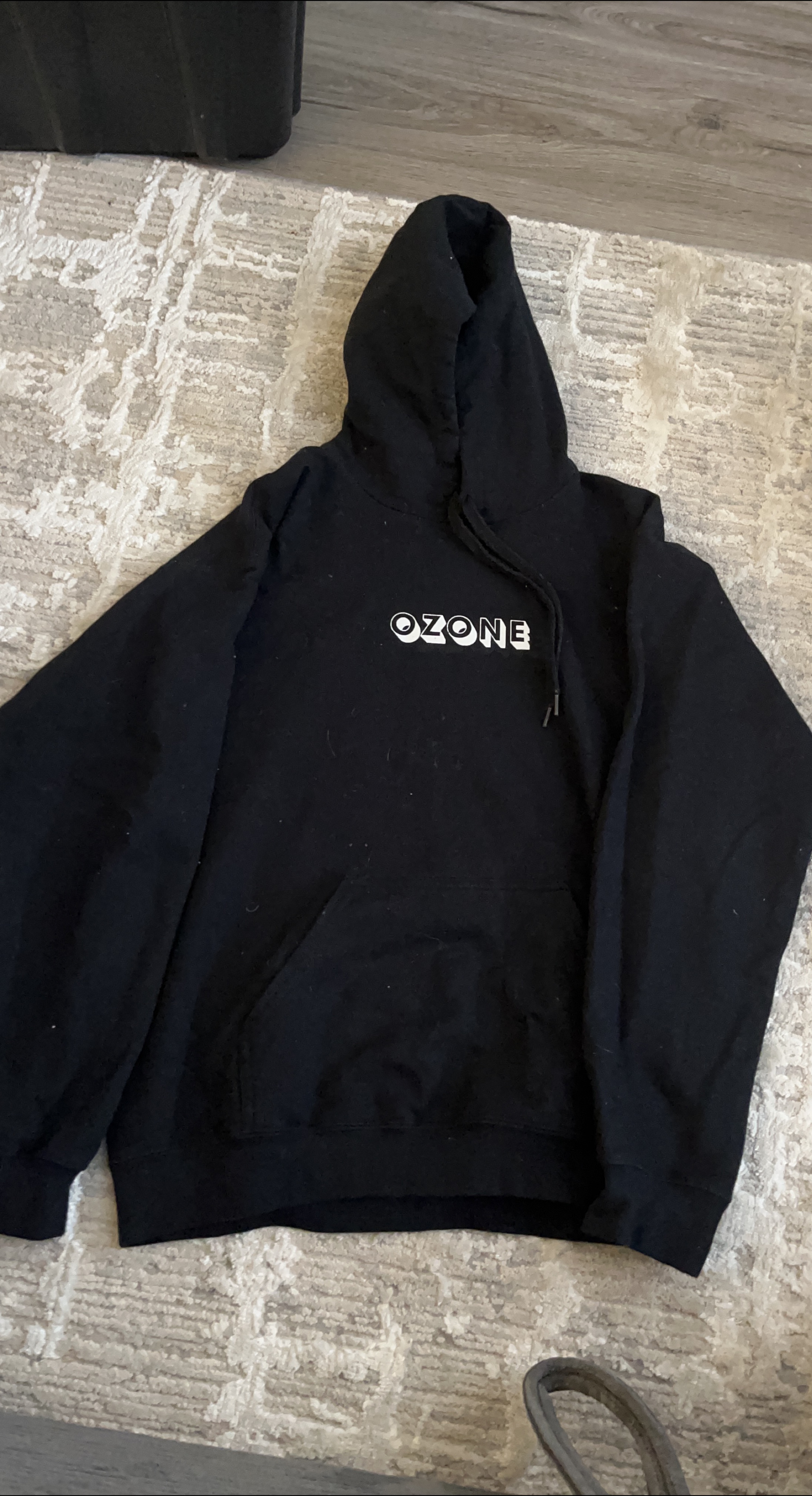 Gildan Black Hoodie - Size M thumbnail