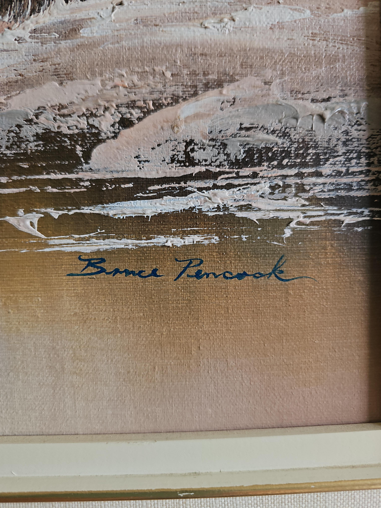 Original Oil Painting by Bruce Peacock thumbnail