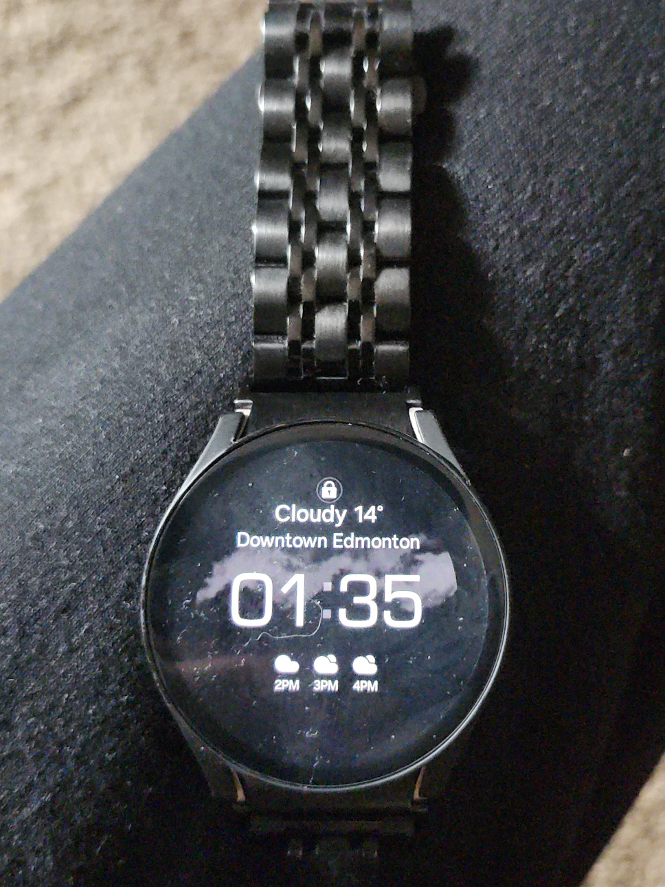 Galaxy Watch 4 Smartwatch with Black Strap - photo 2
