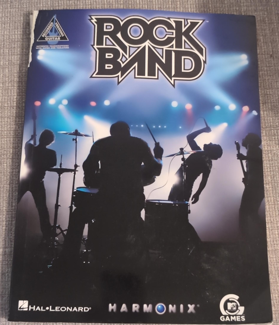 Rock Band Authentic Guitar Tabs